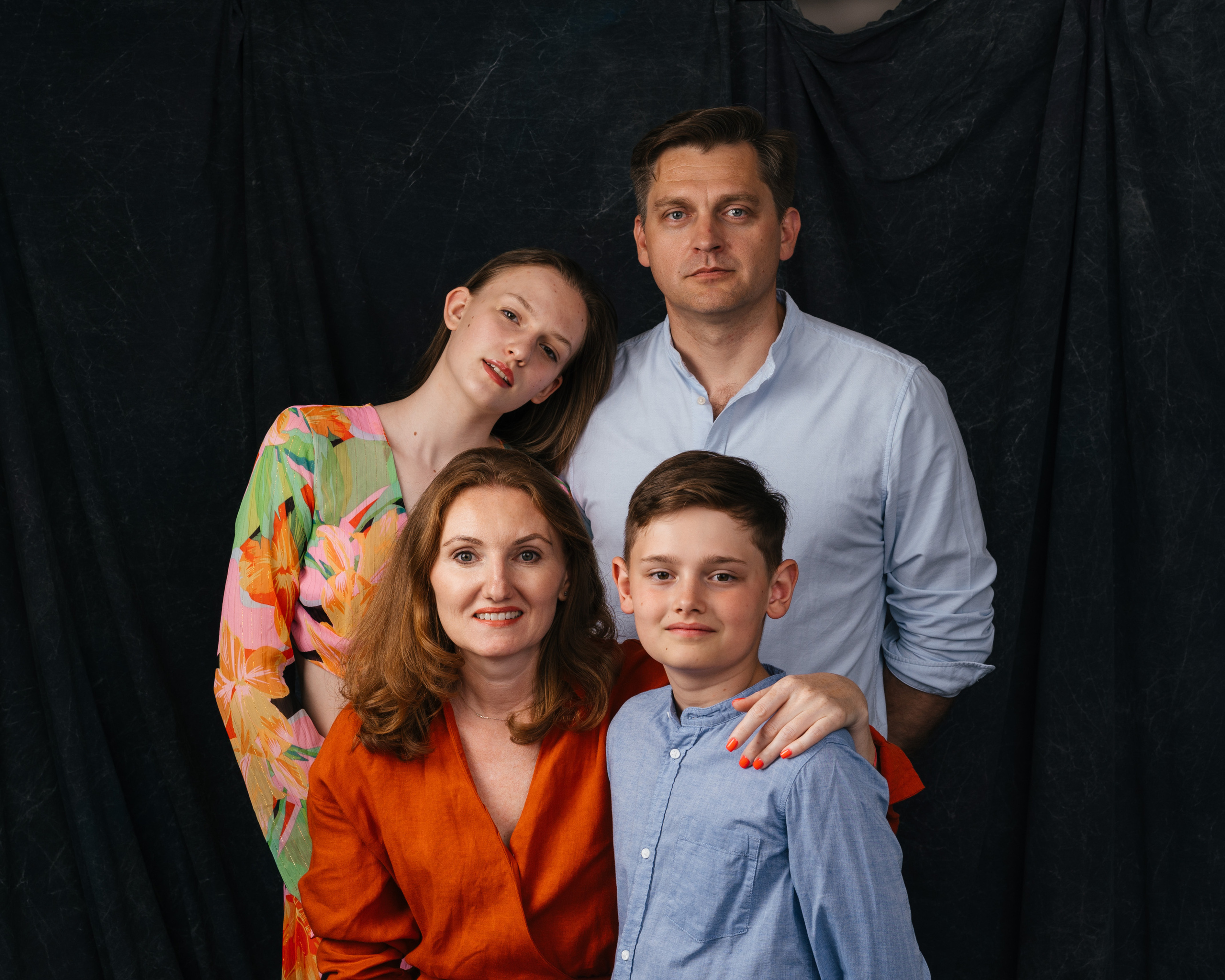 Family. Tatyana Van Hedent een fotograaf te Zele, Oost-Vlaanderen