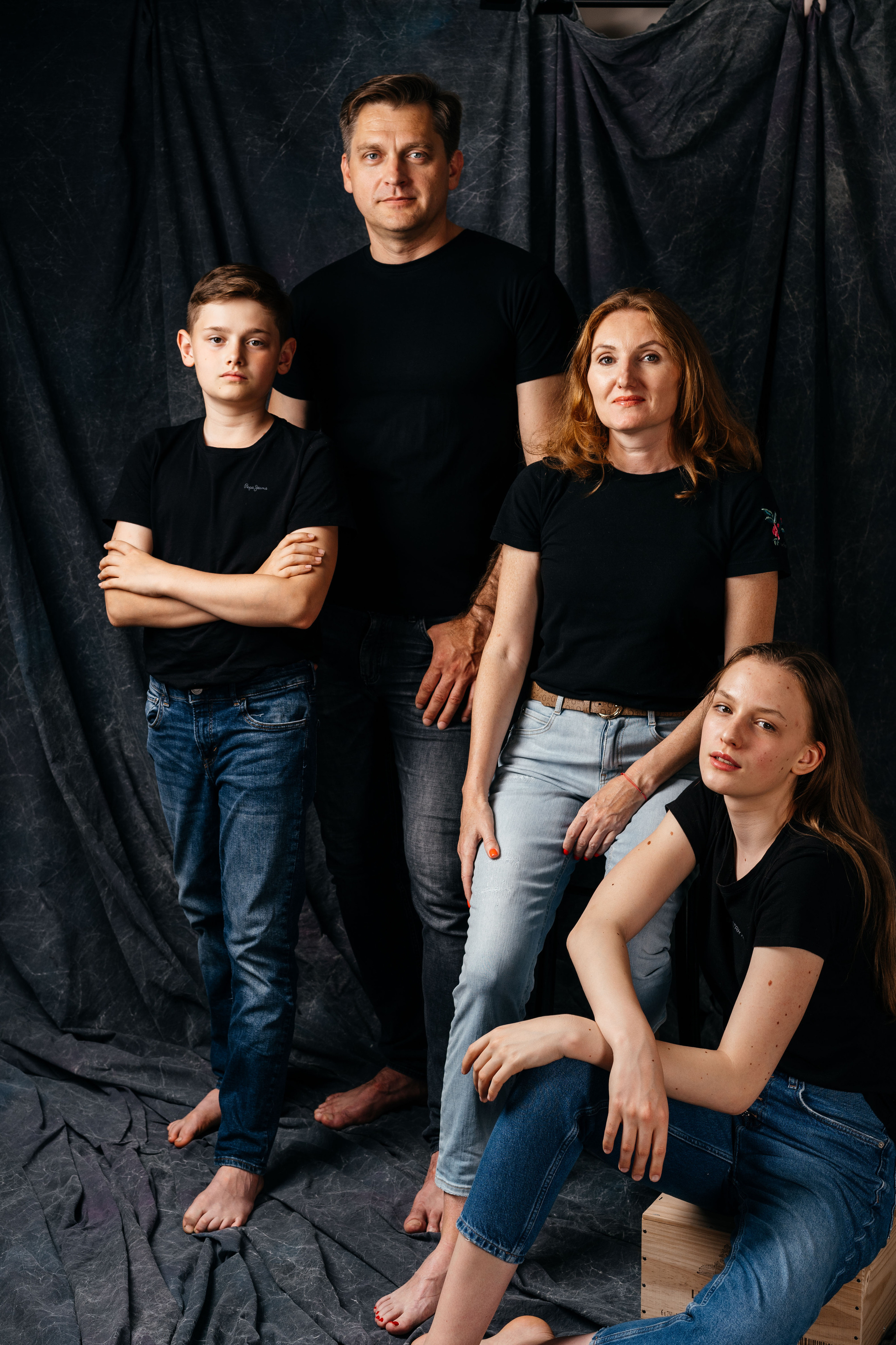 Family. Tatyana Van Hedent een fotograaf te Zele, Oost-Vlaanderen