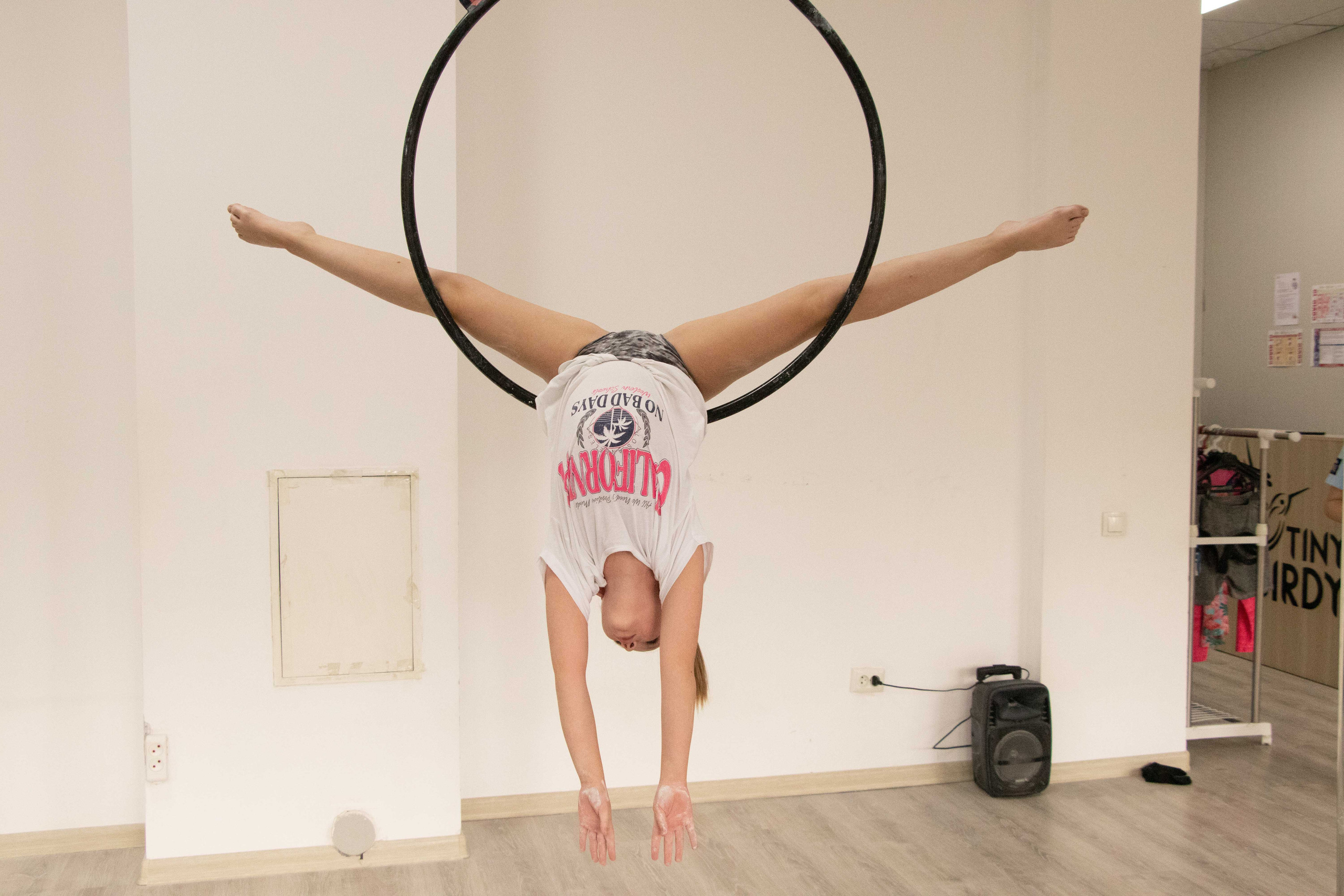 Turnen. Tatyana Van Hedent een fotograaf te Zele, Oost-Vlaanderen