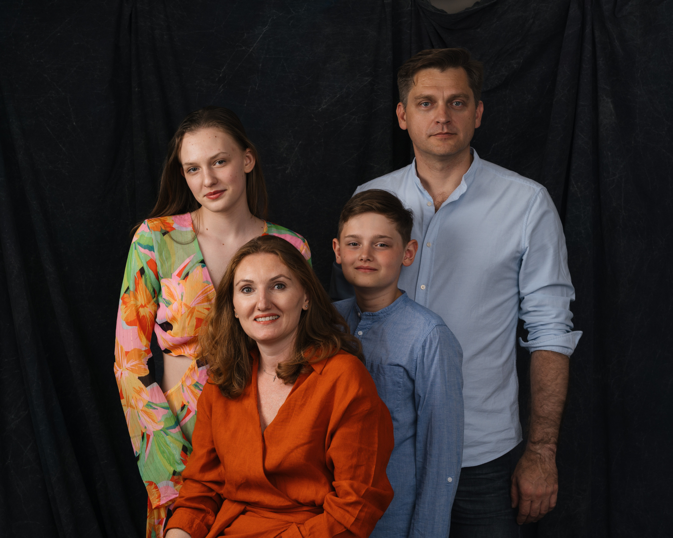 Family. Tatyana Van Hedent een fotograaf te Zele, Oost-Vlaanderen