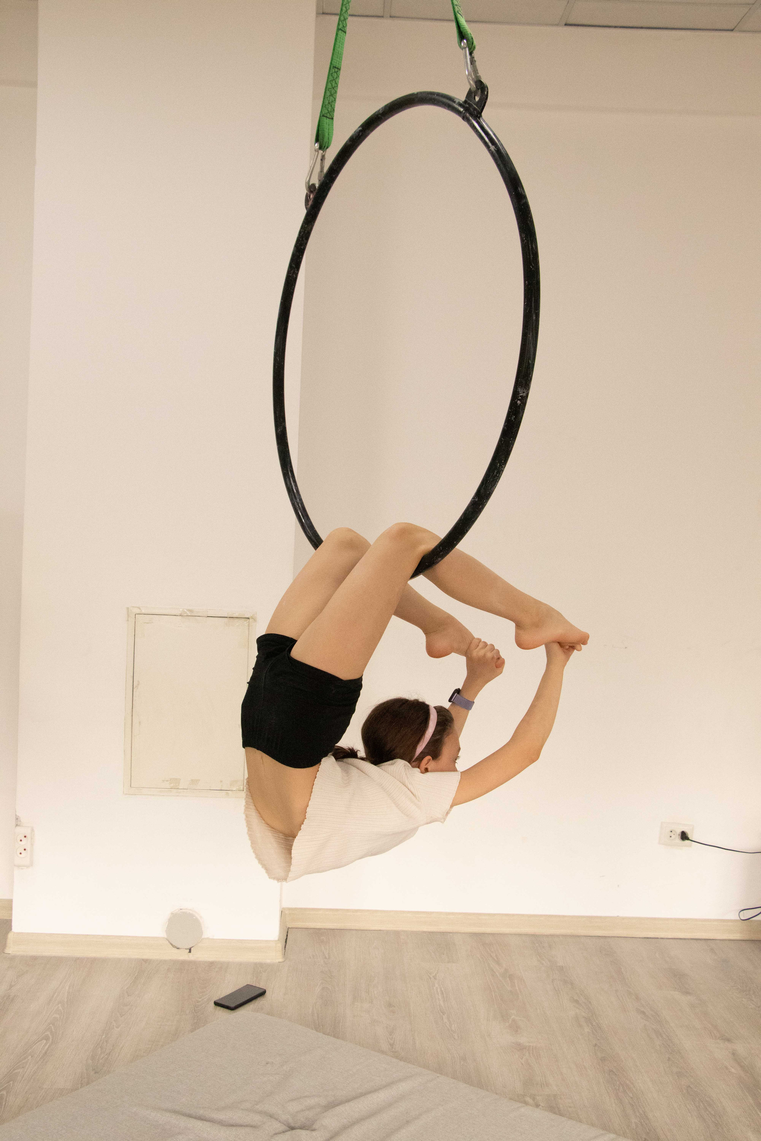 Turnen. Tatyana Van Hedent een fotograaf te Zele, Oost-Vlaanderen