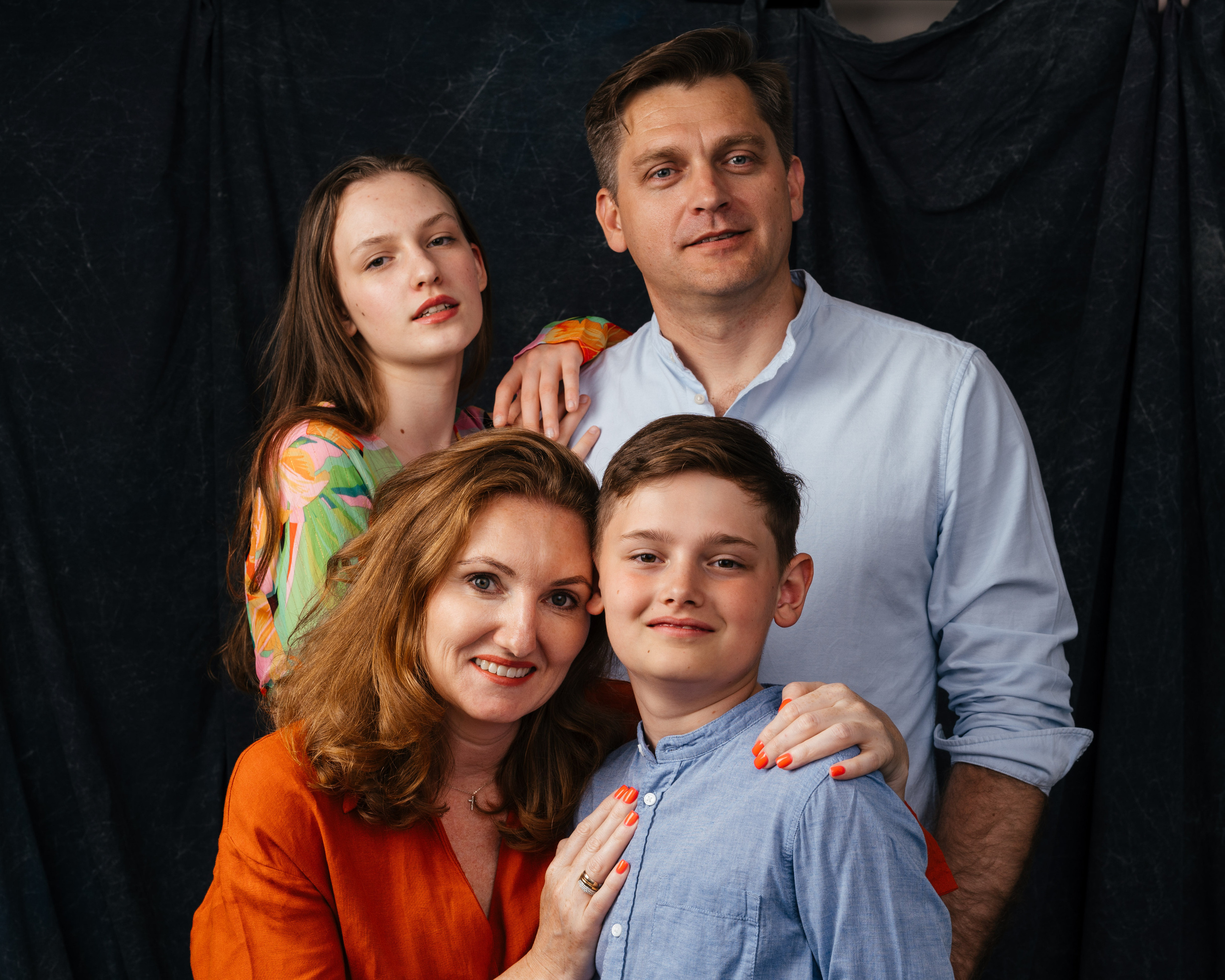 Family. Tatyana Van Hedent een fotograaf te Zele, Oost-Vlaanderen