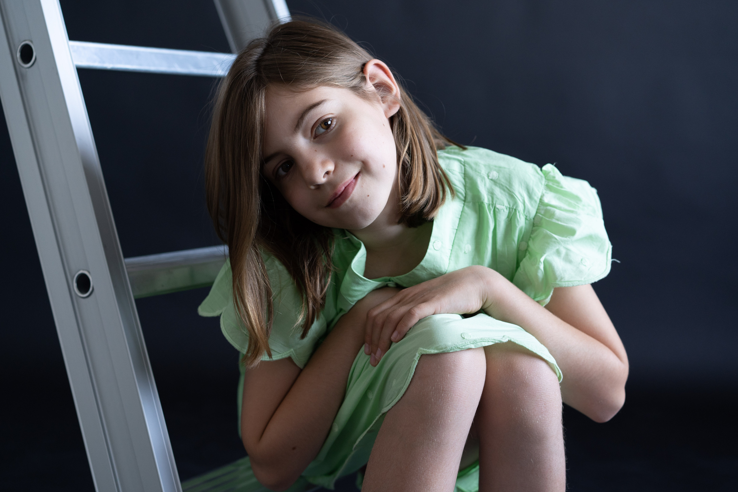 Kids-models Tiana en Tess. Tatyana Van Hedent een fotograaf te Zele, Oost-Vlaanderen