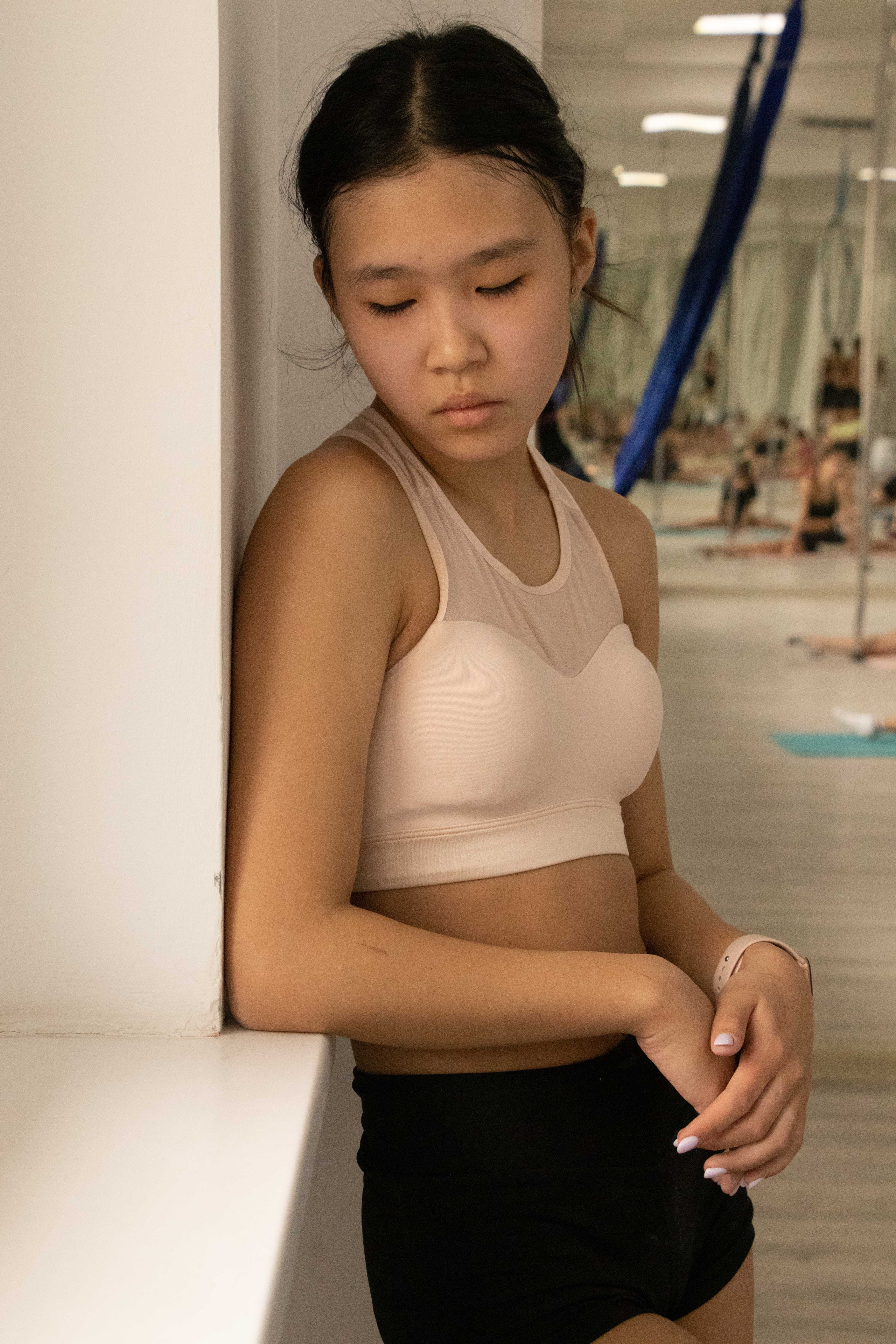 Turnen. Tatyana Van Hedent een fotograaf te Zele, Oost-Vlaanderen