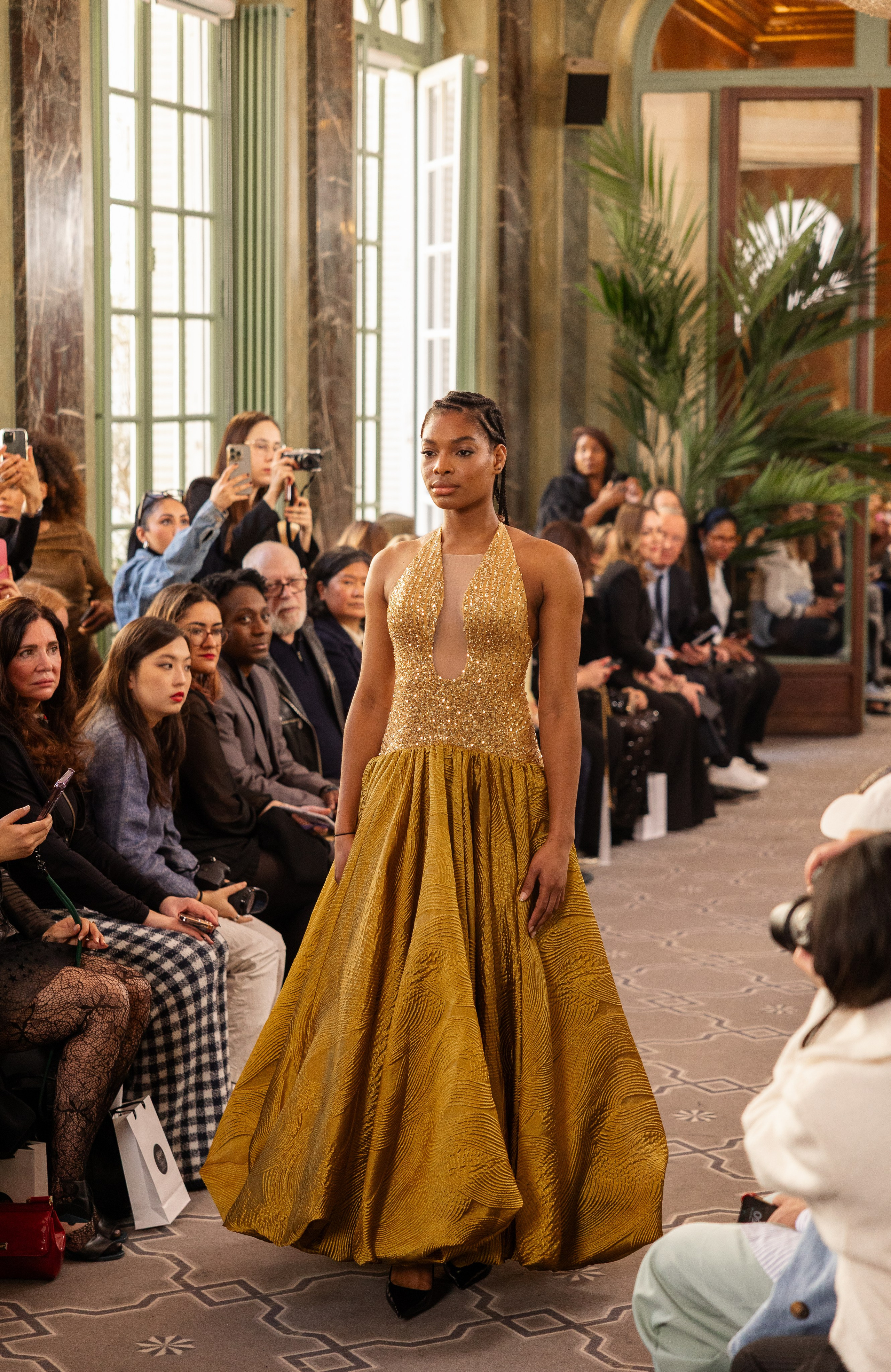 Paris fashion week. MATVEEVA STUDIO