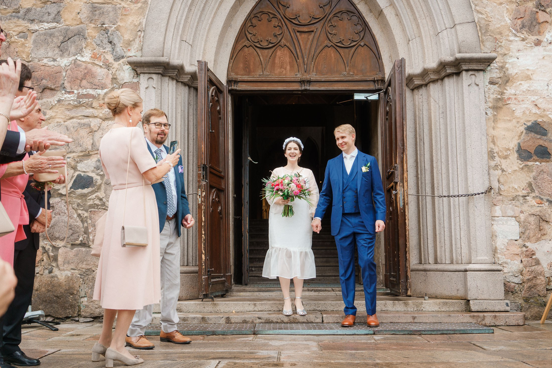 A&C, hääkuvaus Turun tuomiokirkko