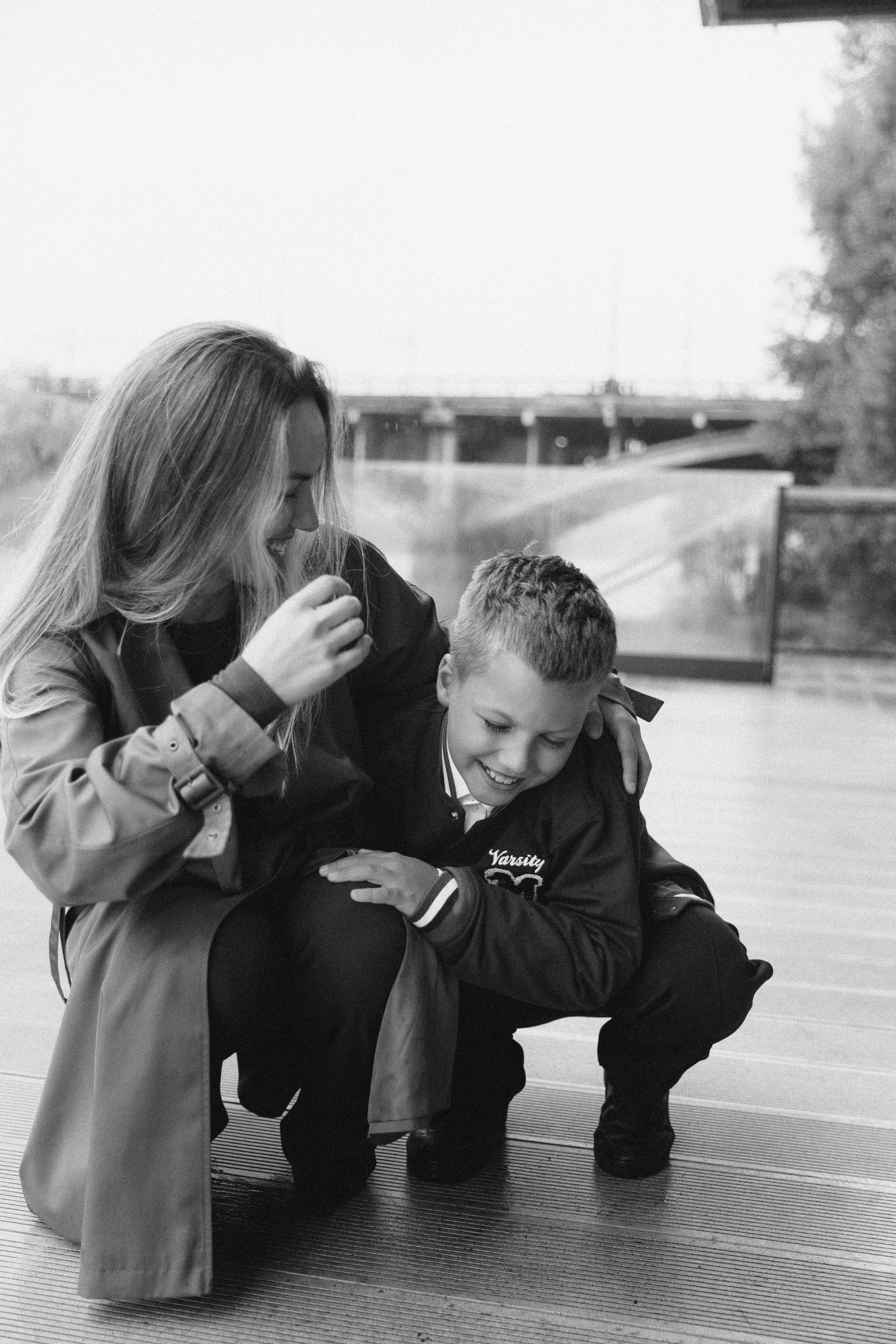 Family photoshoot. True self