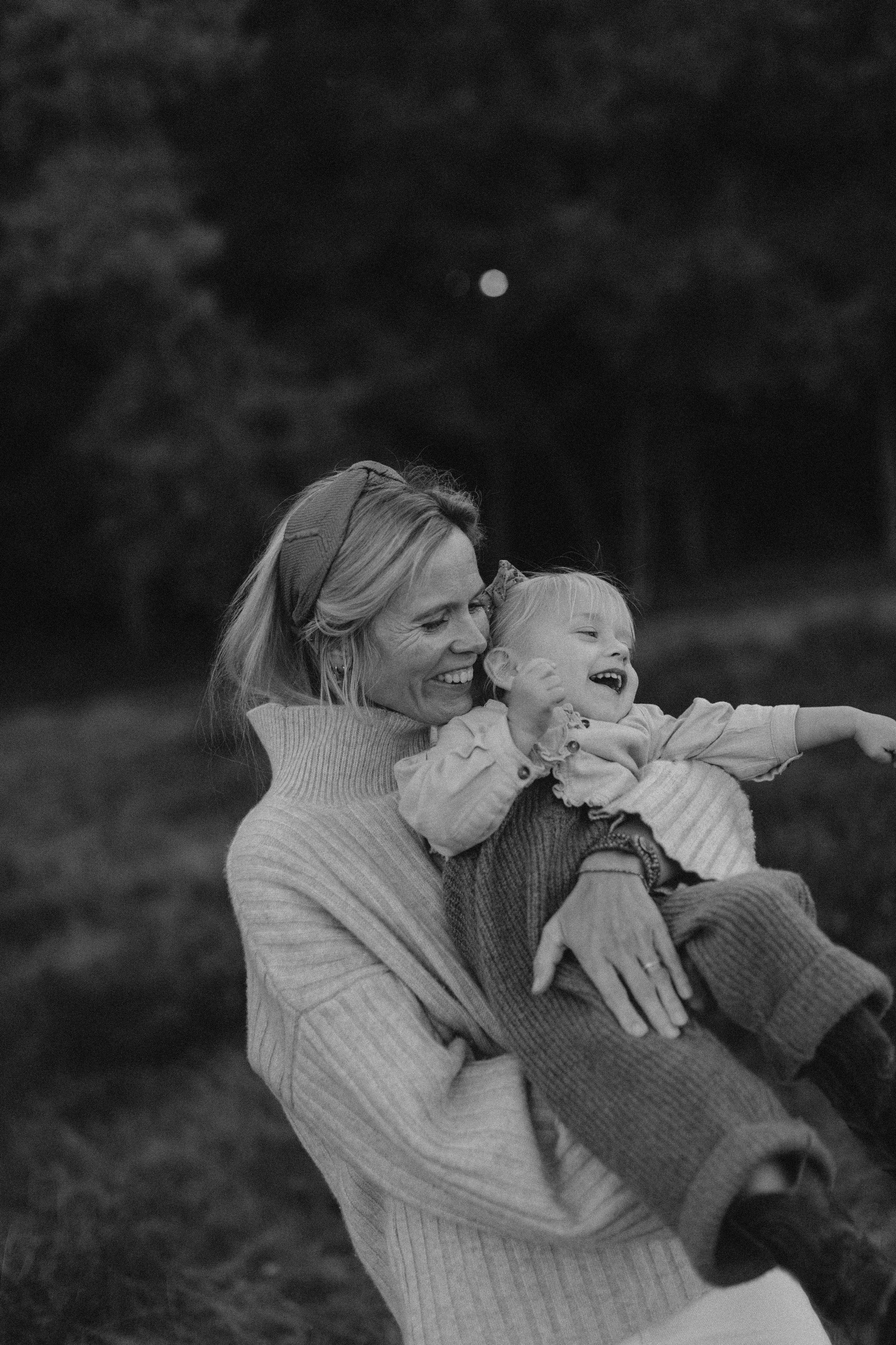 Family photoshoot in nature. True self