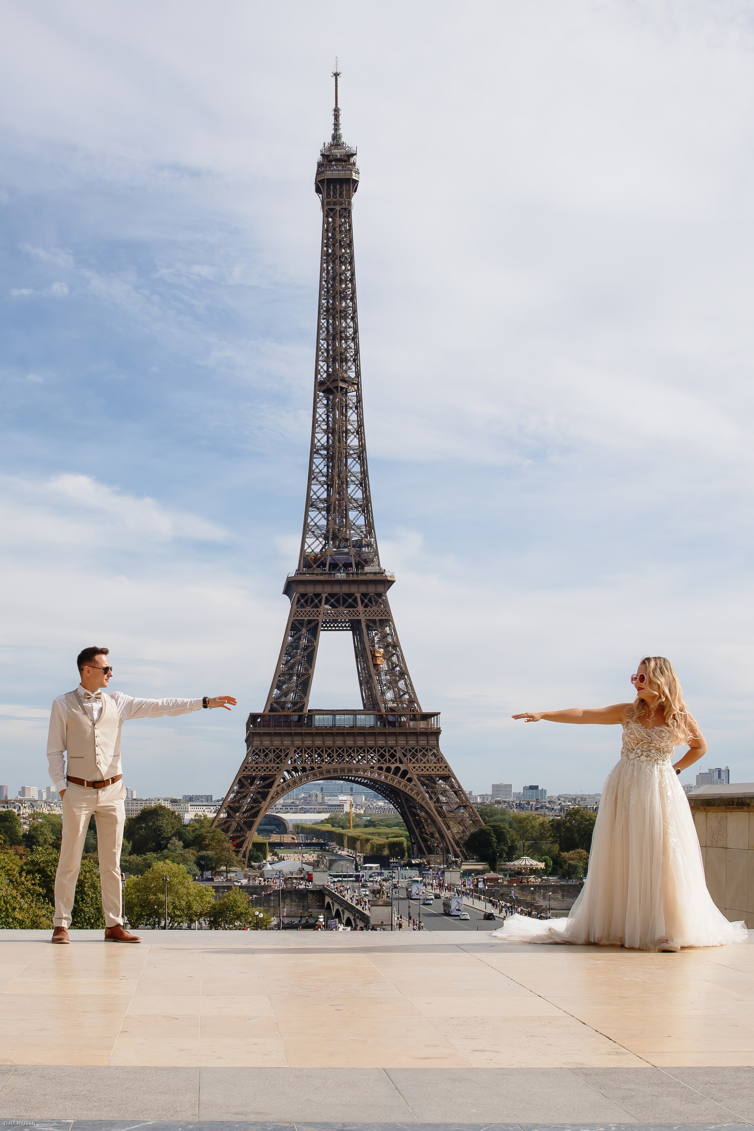 Sedinta foto after wedding Paris. MDimaFotoStudio. Fotograf de nuntă, evenimente private și de familie