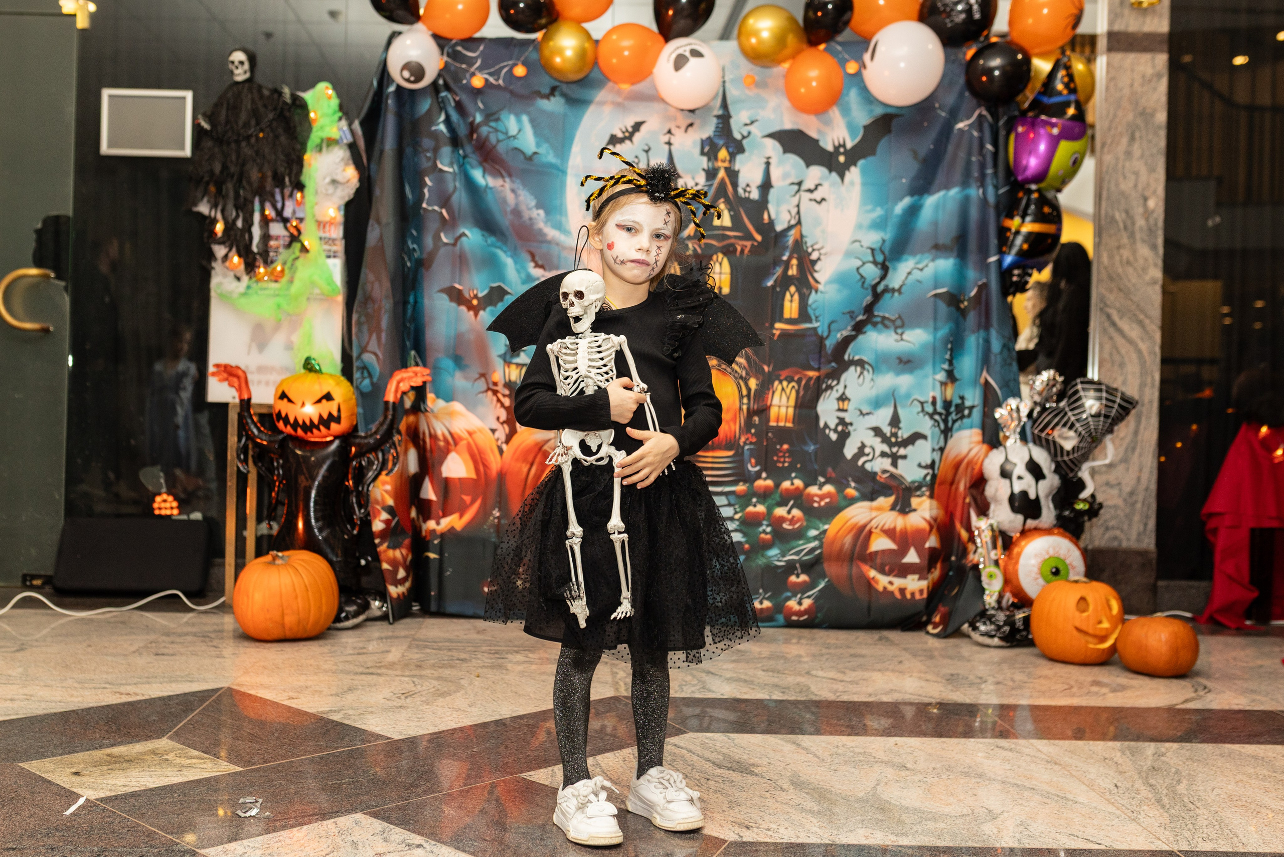 Leo dance studio Helloween 2025. Семейный и детский фотограф в Варшаве Мила Бобровская