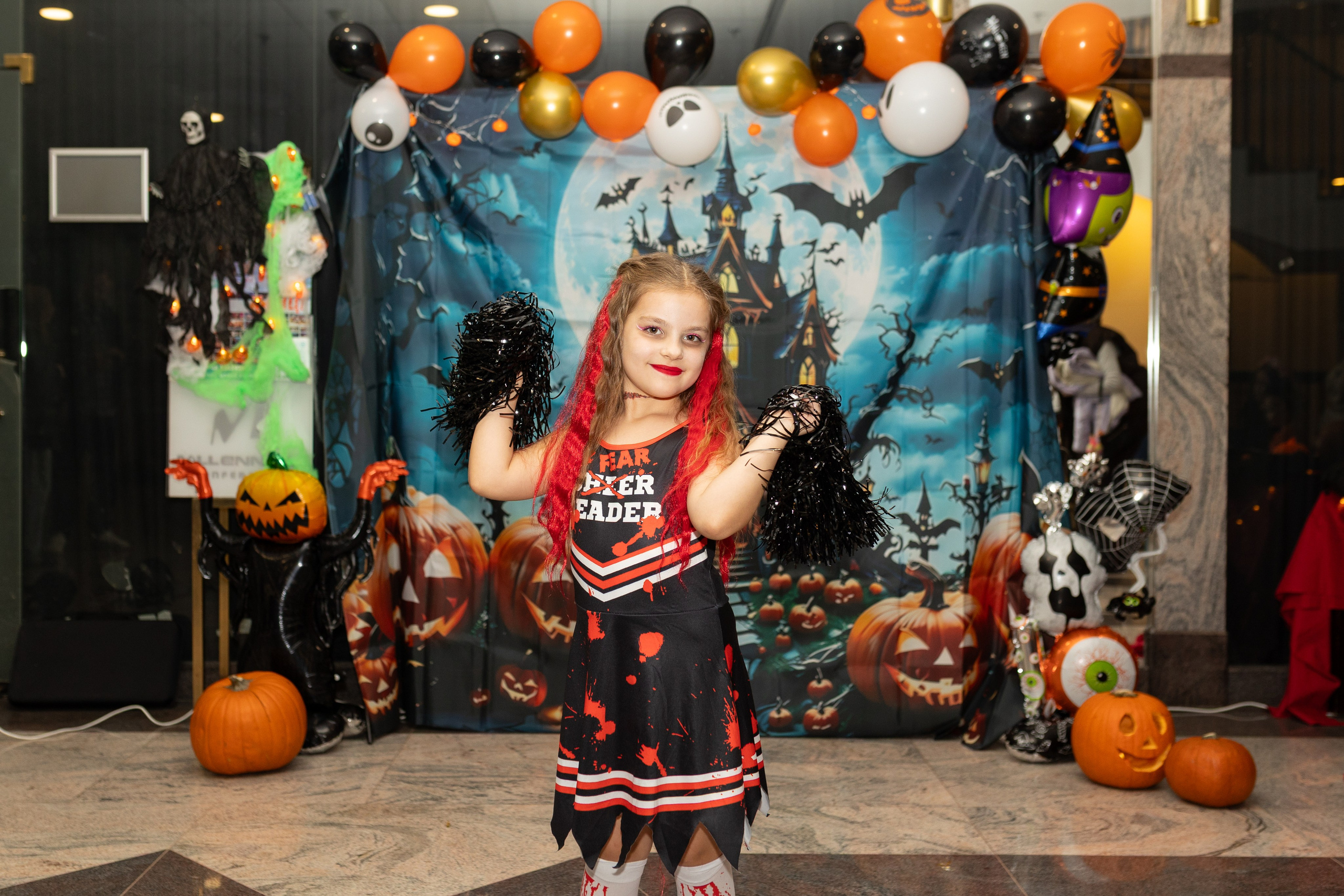 Leo dance studio Helloween 2025. Семейный и детский фотограф в Варшаве Мила Бобровская