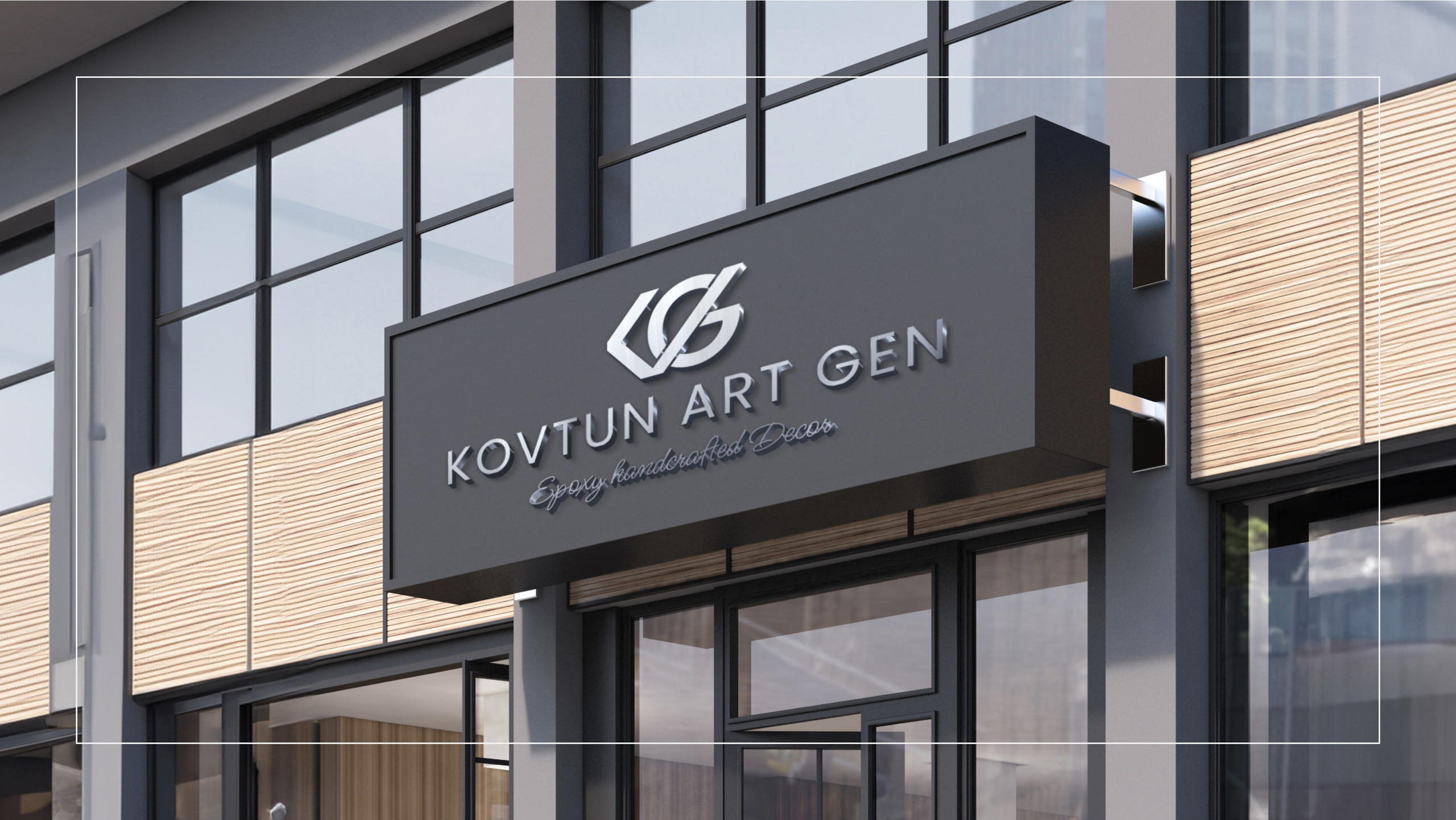 Brandbook “Kovtun Art Gen”. Vasyl Grygorchuk: Photography & Graphic Design