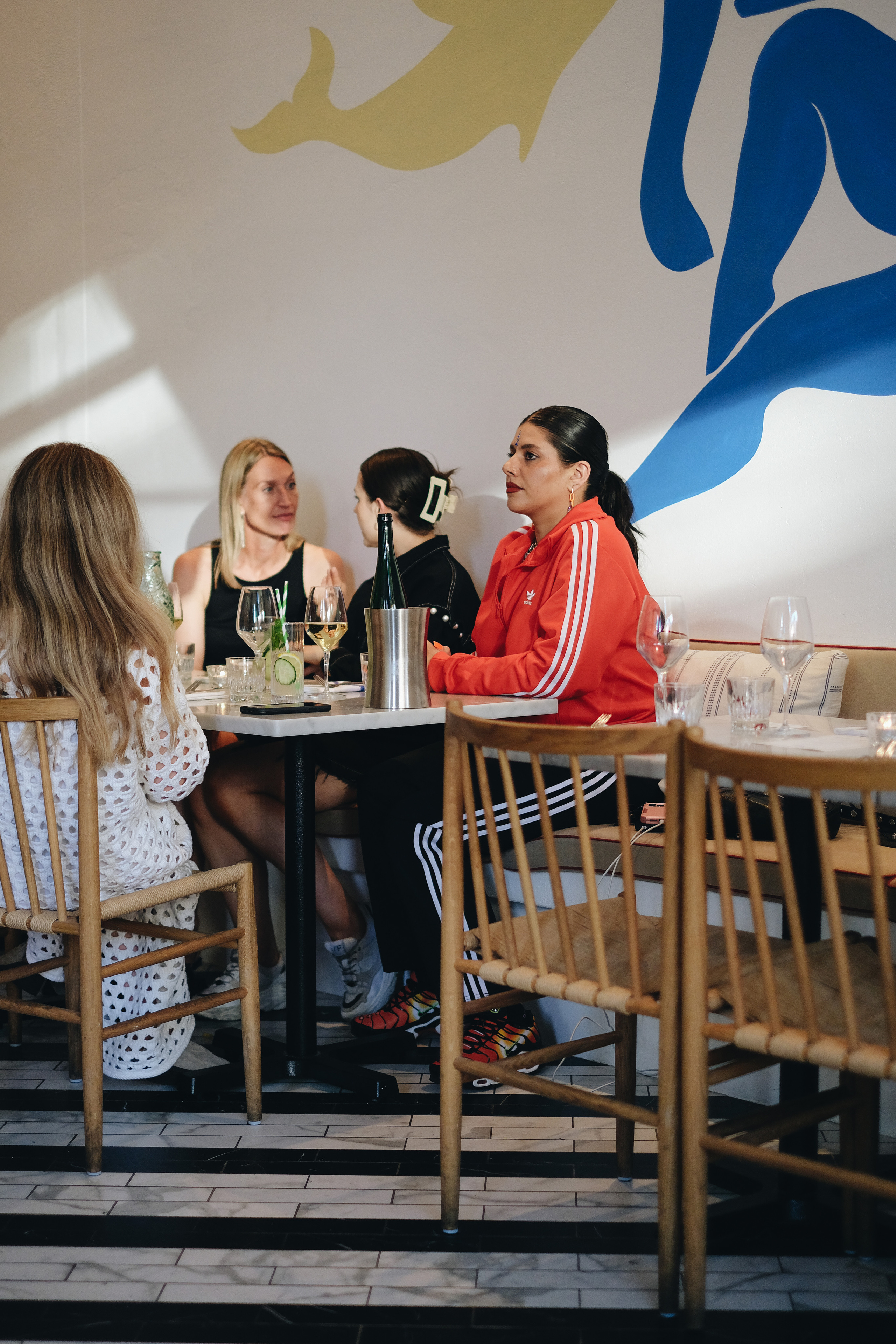 ZALANDO DINNER IN COPENHAGEN (DELPHINE RESTAURANT). Anastasia Fedoseeva / The Street Pie — streetstyle photographer