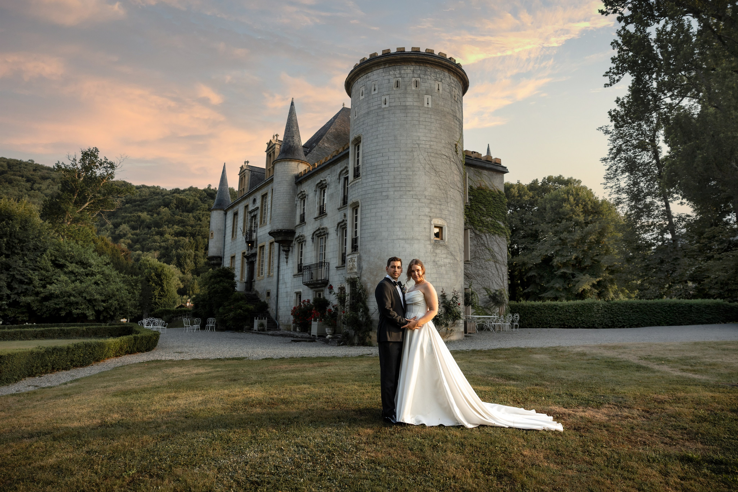 Katie & William. Wedding at Chateau Bagen. Евгения Смирнова — фотограф в Тулузе и юго-западной Франции