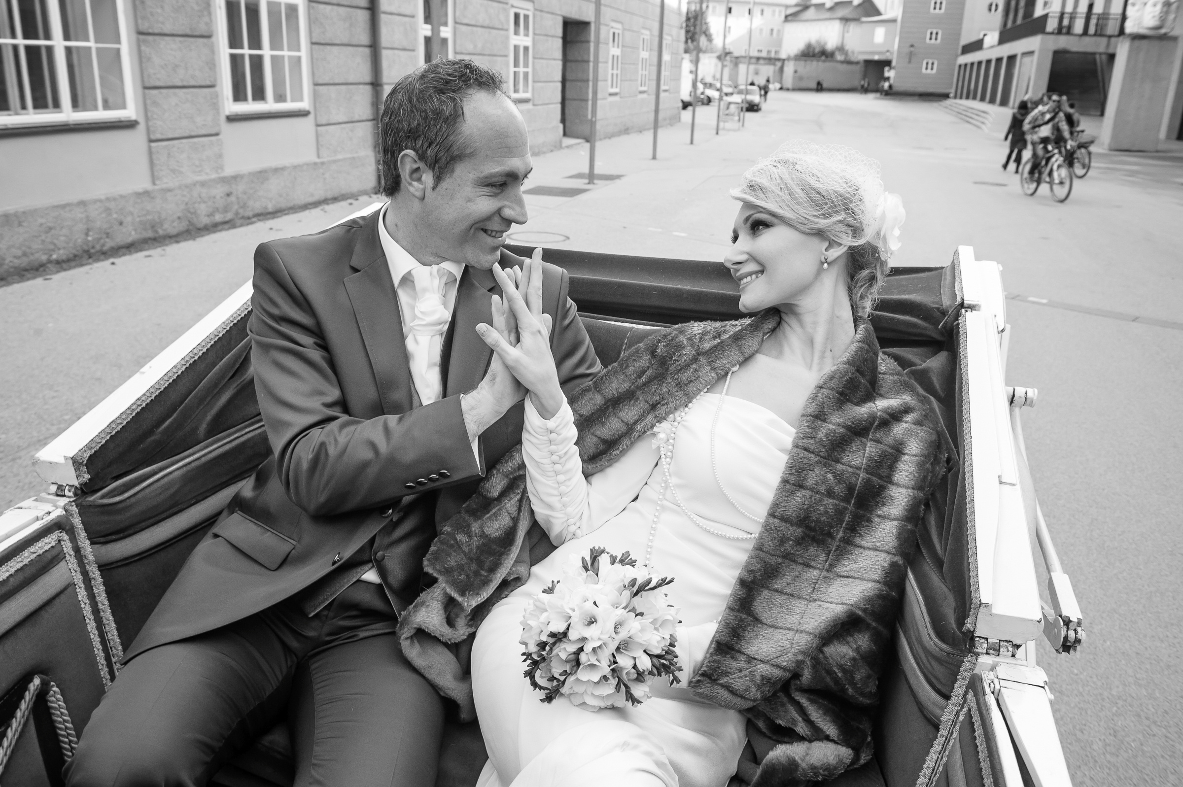 Traumhochzeit im Marmorsaal Schloss Mirabell - Salzburg. Hochzeitsfotograf München - Olga Boyko Hochzeitsreportage