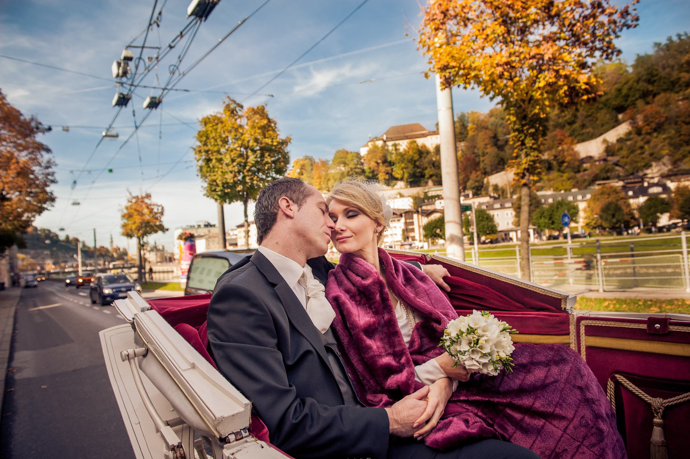 Traumhochzeit im Marmorsaal Schloss Mirabell - Salzburg. Hochzeitsfotograf München - Olga Boyko Hochzeitsreportage