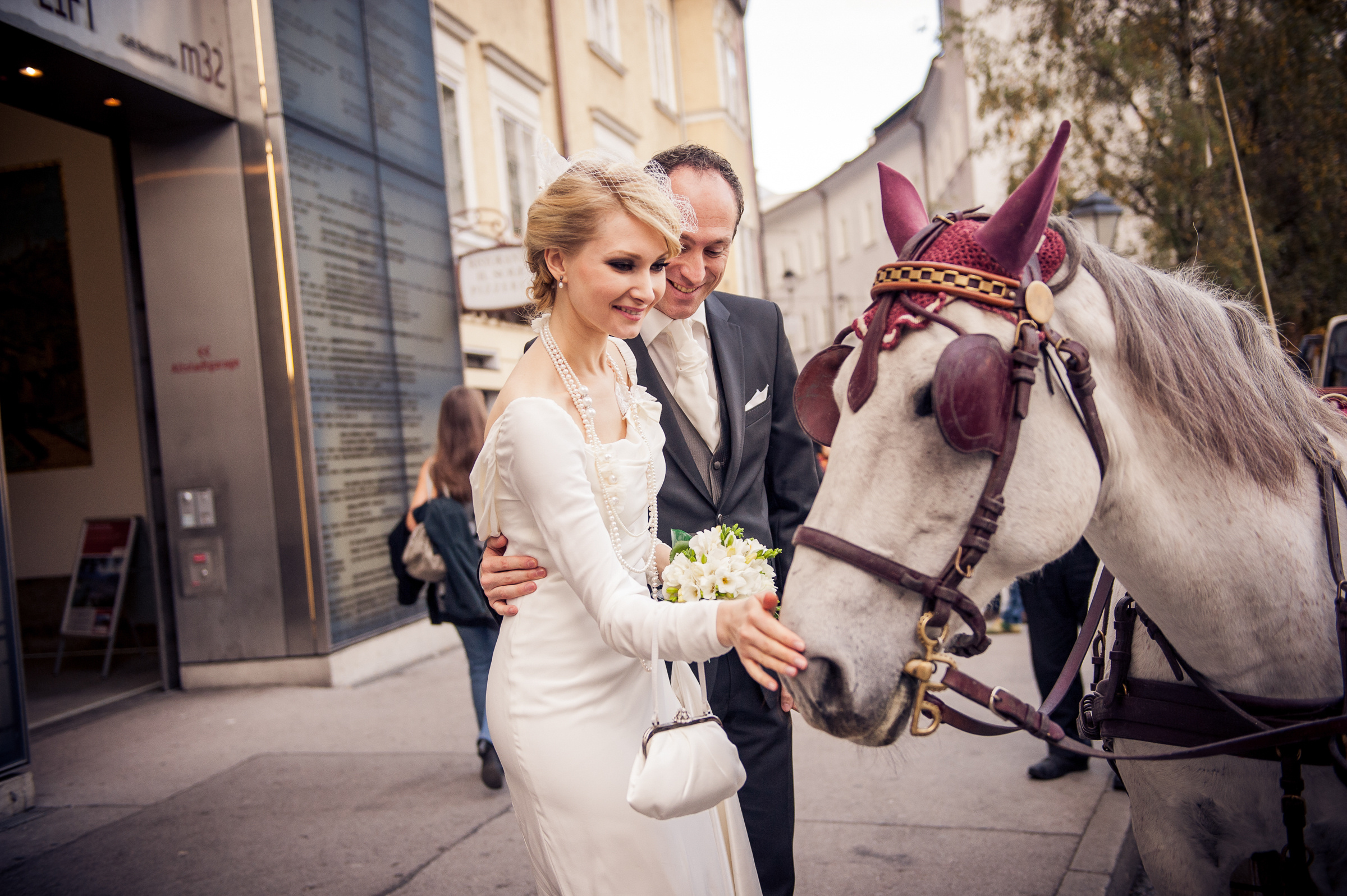 Traumhochzeit im Marmorsaal Schloss Mirabell - Salzburg. Hochzeitsfotograf München - Olga Boyko Hochzeitsreportage