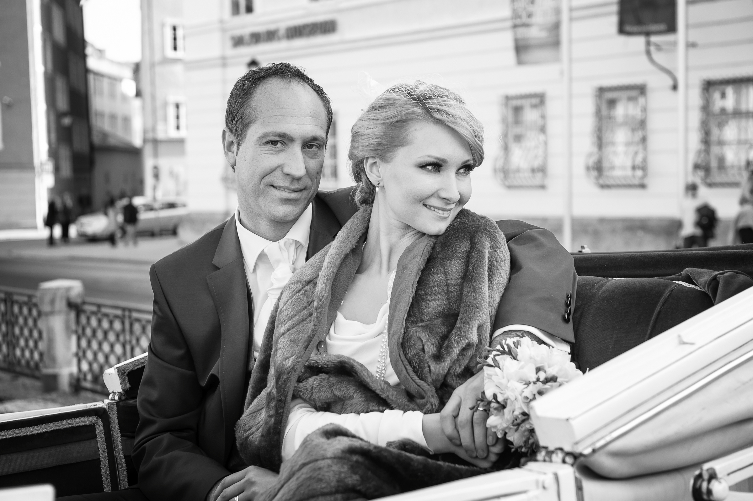 Traumhochzeit im Marmorsaal Schloss Mirabell - Salzburg. Hochzeitsfotograf München - Olga Boyko Hochzeitsreportage