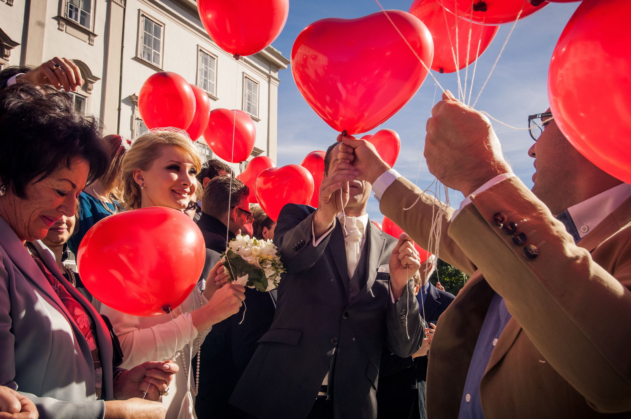 Traumhochzeit im Marmorsaal Schloss Mirabell - Salzburg. Hochzeitsfotograf München - Olga Boyko Hochzeitsreportage