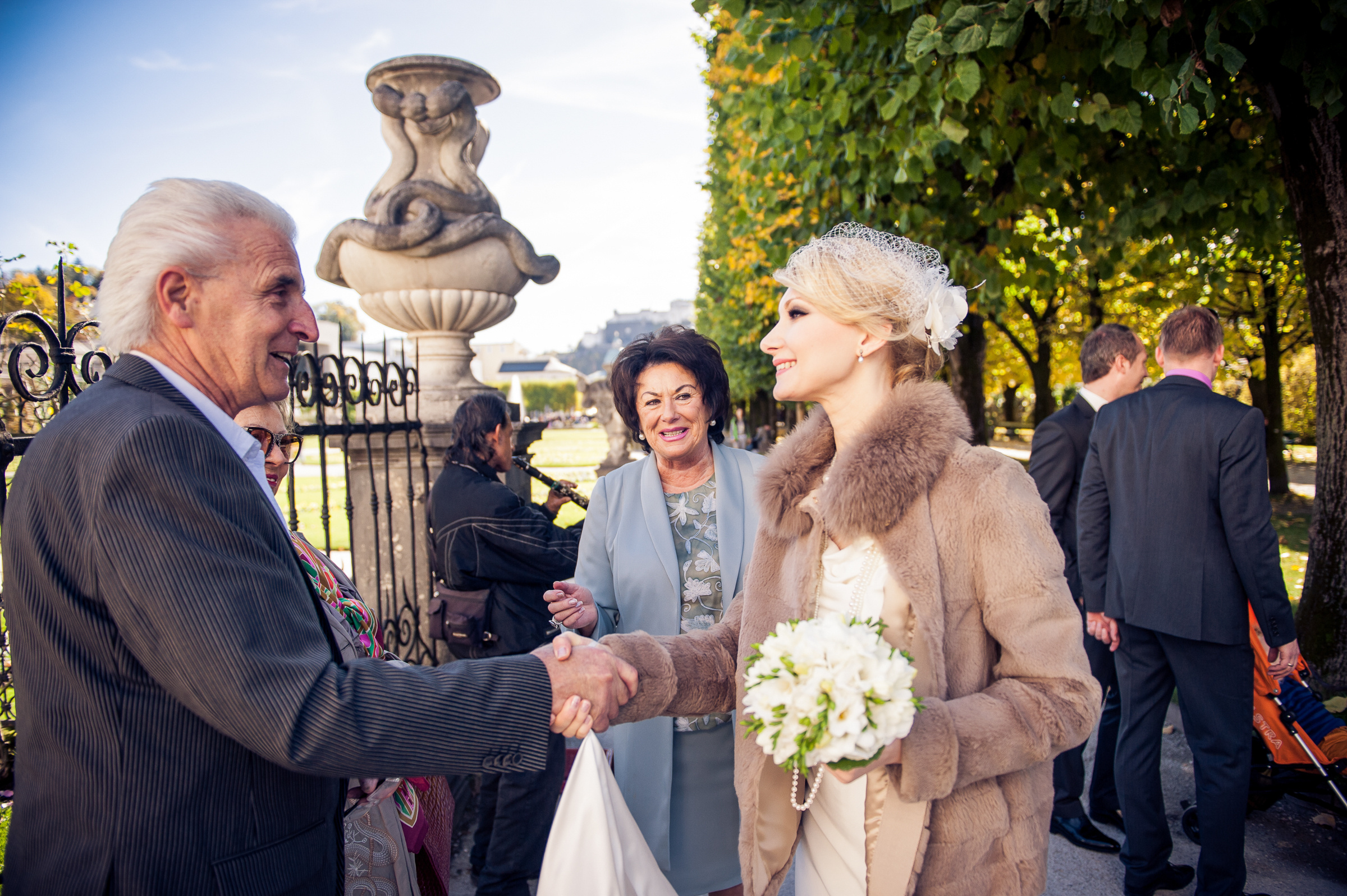 Traumhochzeit im Marmorsaal Schloss Mirabell - Salzburg. Hochzeitsfotograf München - Olga Boyko Hochzeitsreportage