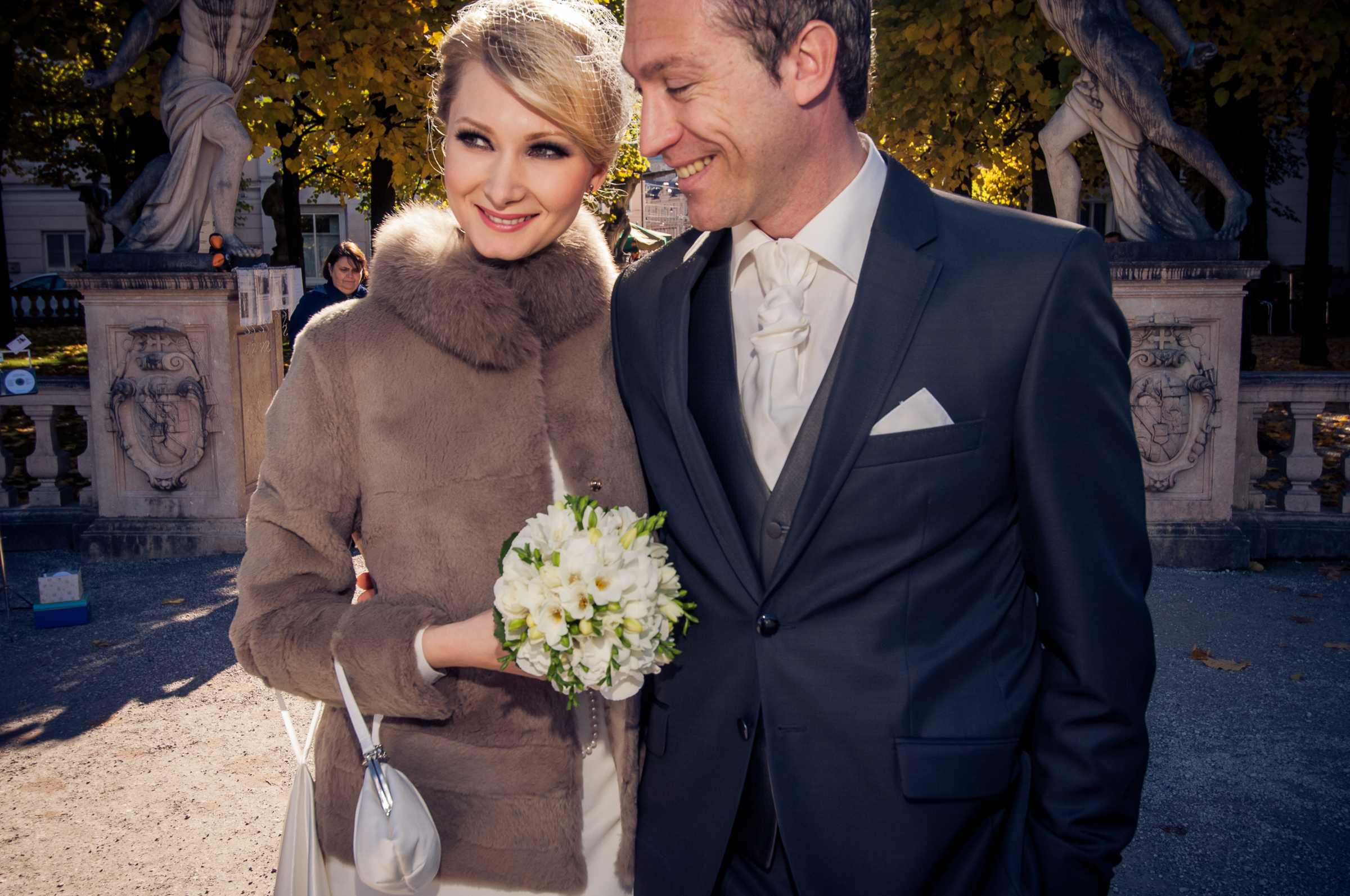 Traumhochzeit im Marmorsaal Schloss Mirabell - Salzburg. Hochzeitsfotograf München - Olga Boyko Hochzeitsreportage