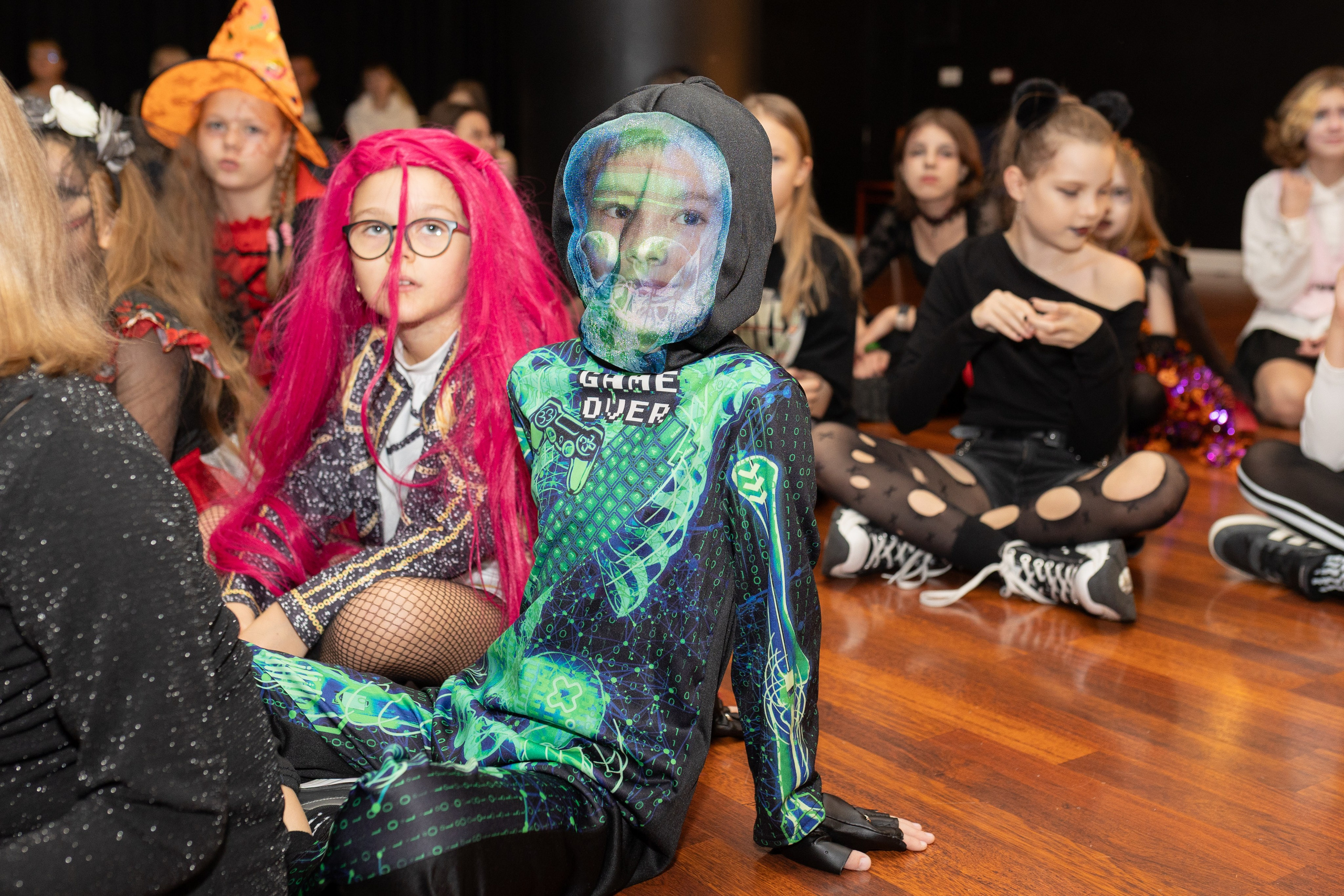 Leo dance studio Helloween 2025. Семейный и детский фотограф в Варшаве Мила Бобровская