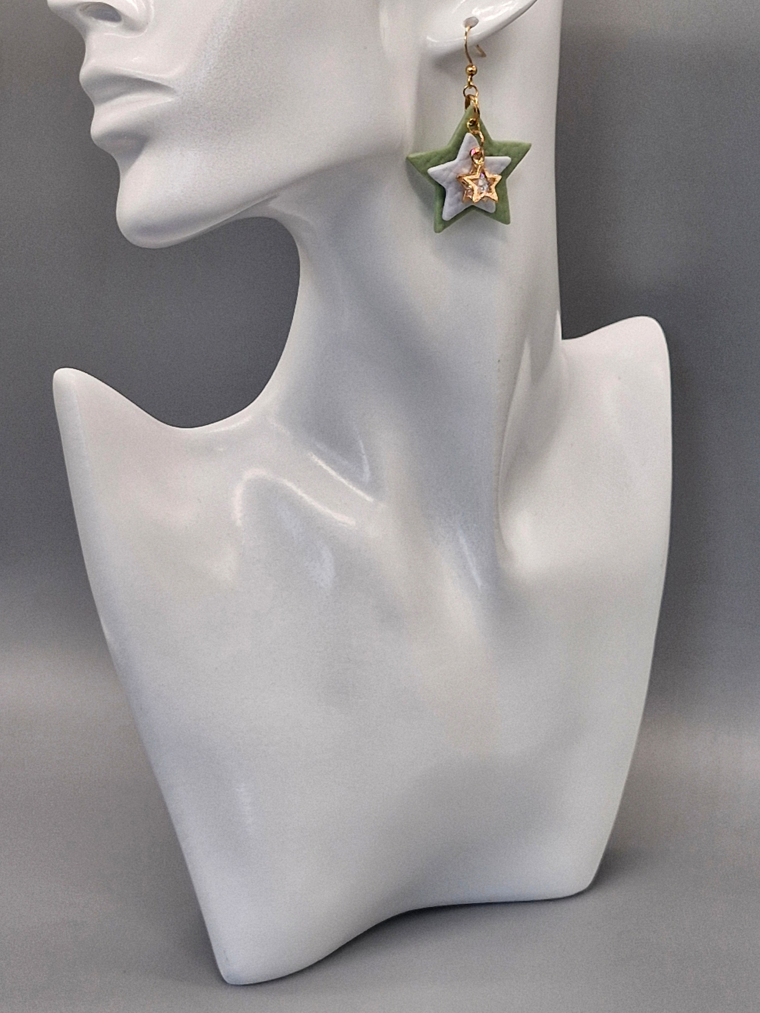 Серьги / Ohrringe ➜. Oksana Paul-Gardinen-Design Oksana Paul ✧ Art of Gardinen & Textile Design ✧ Polymer Clay Art & Handmade Creatures