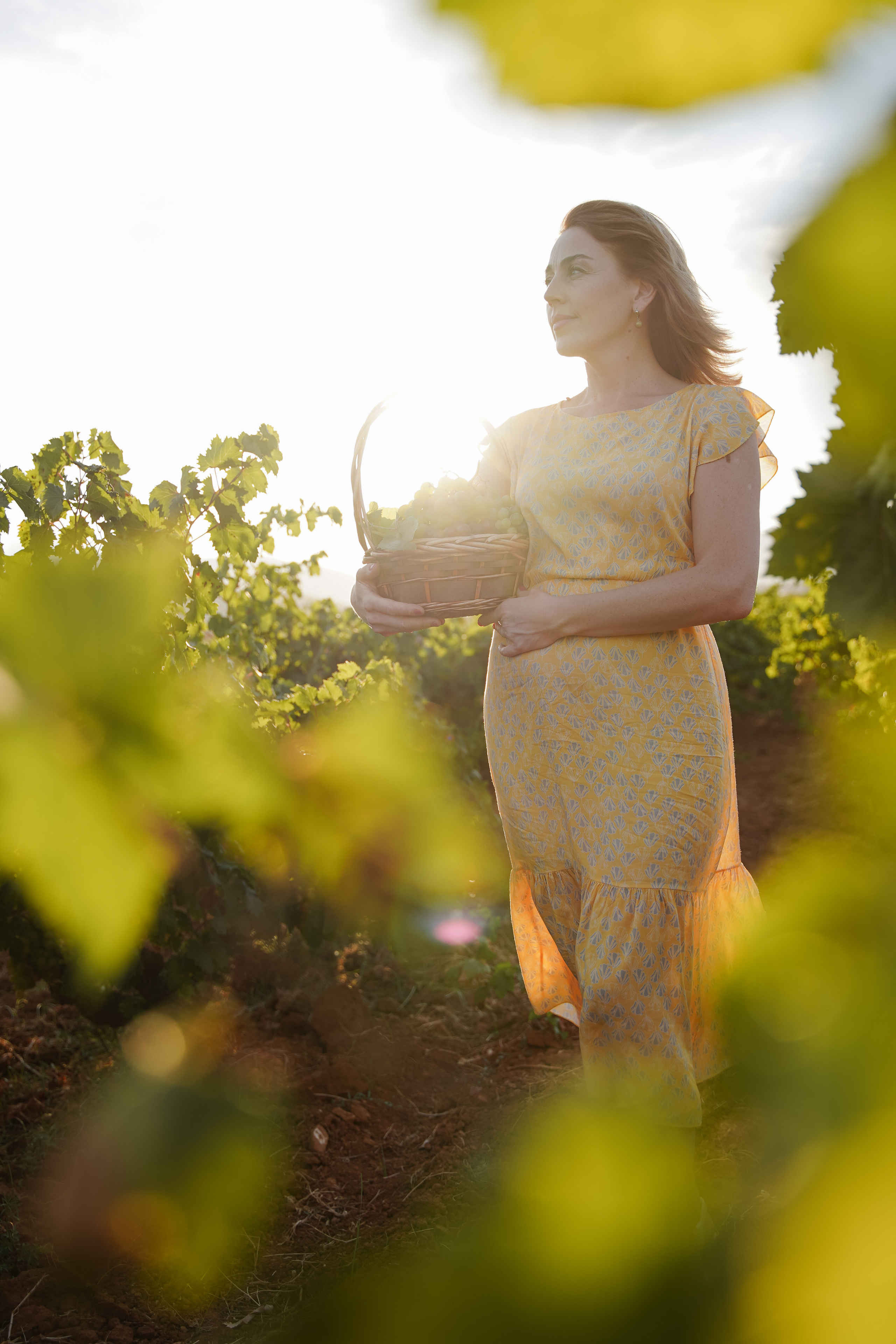 Sesiones individuales en viñedos. Fotografo familiar, bodas, reportaje Diana Memetova Alicante, Benidorm