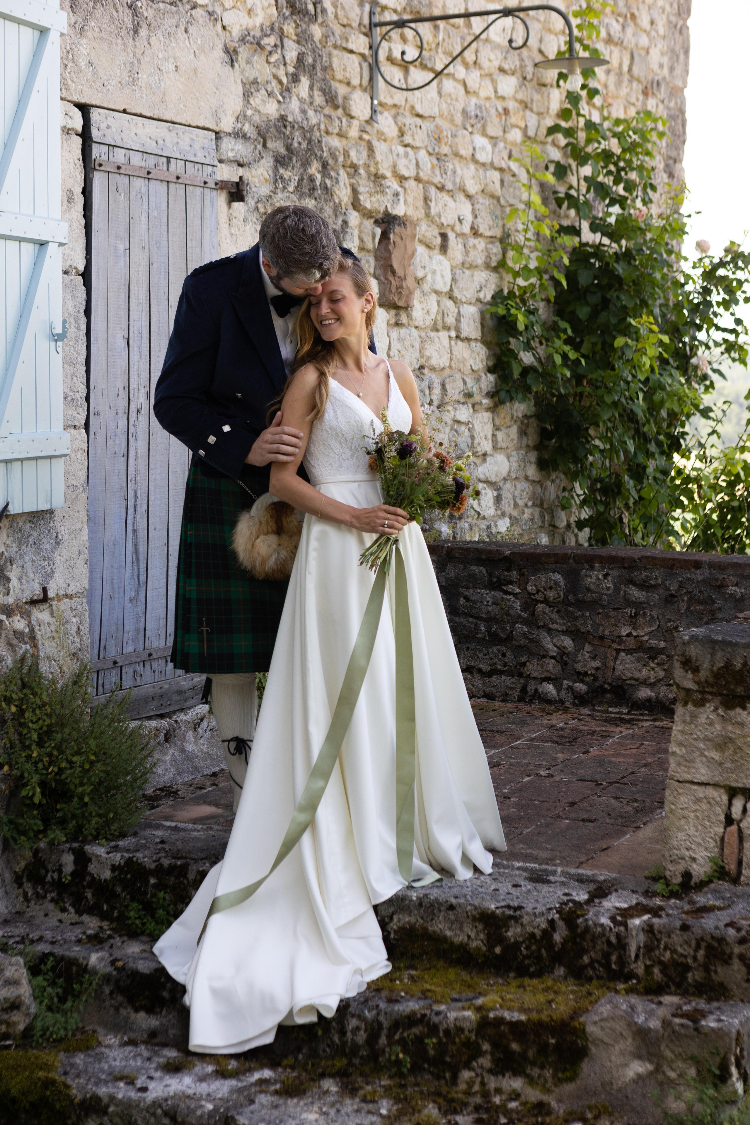 Mariage anglo-écossais à Souquet Hall, Aquitaine, France. Eugénie Smirnova — Photographe à Toulouse et dans le Sud-Ouest