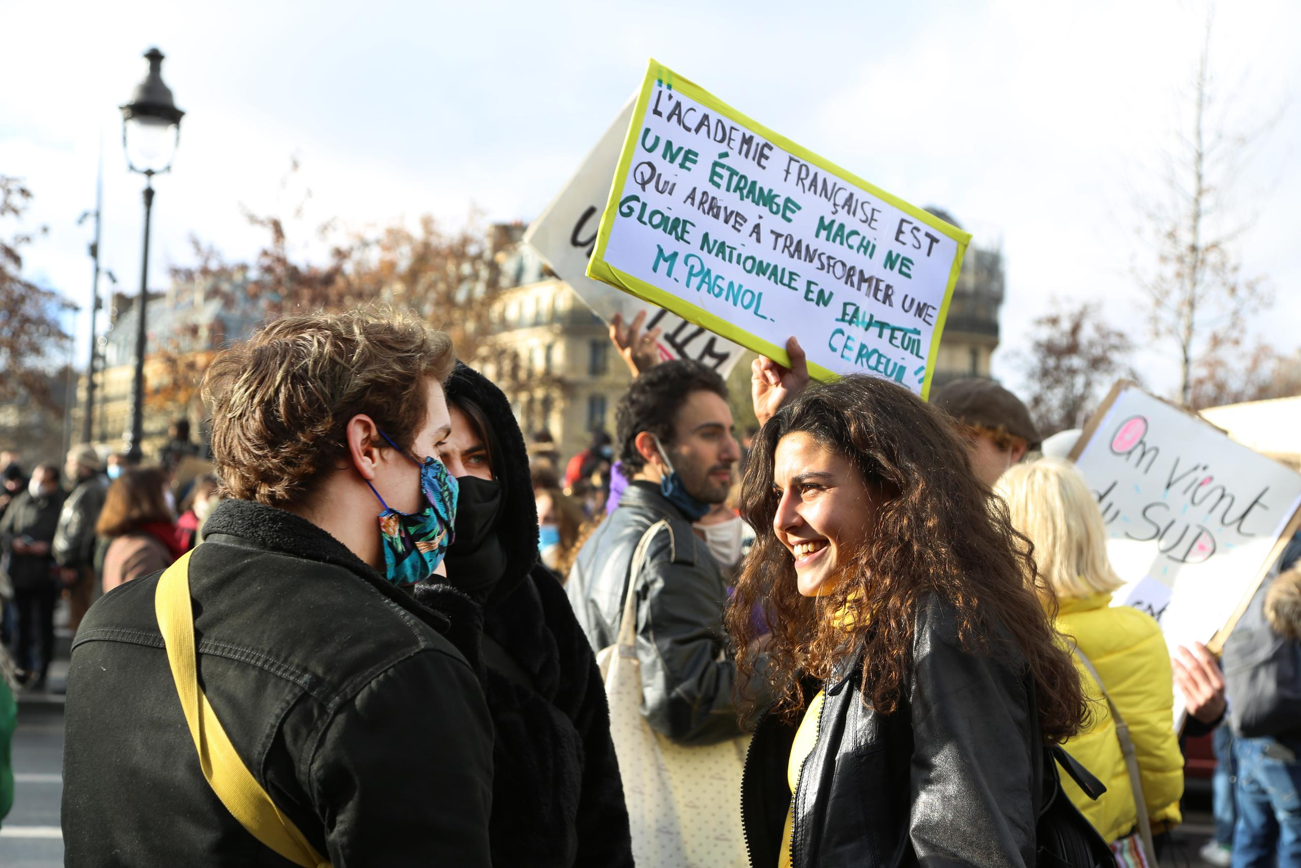 Manif 15 décembre. Natalia Bogdanovska. Films et photographie corporate en France