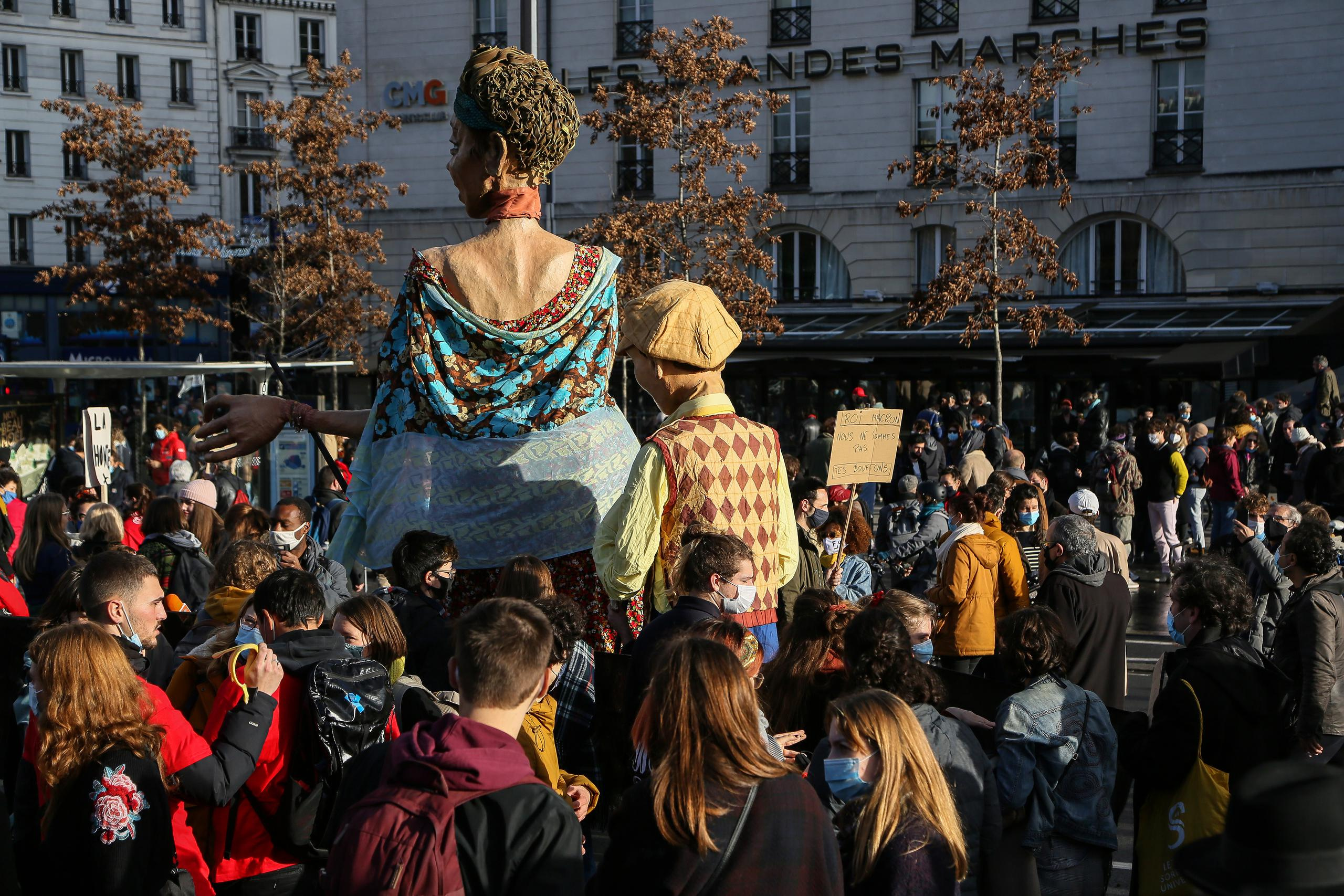 Manif 15 décembre. Natalia Bogdanovska. Films et photographie corporate en France