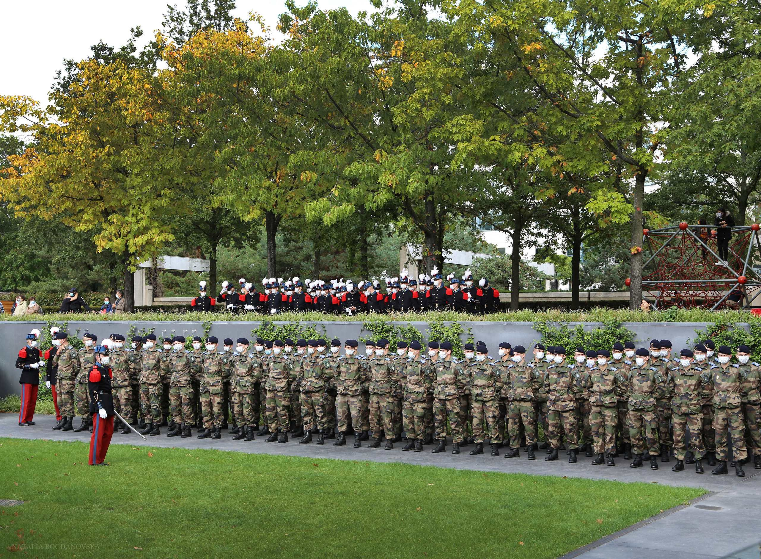 Saint-Cyr aux morts en opération extérieure. Natalia Bogdanovska. Films et photographie corporate en France