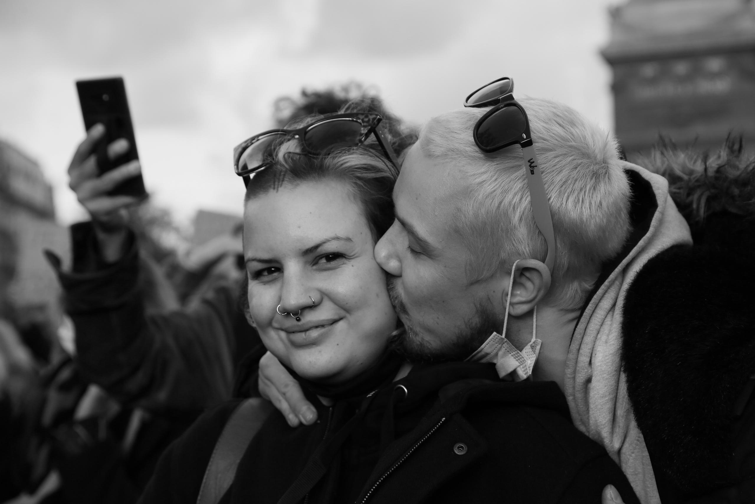 Manif 15 décembre. Natalia Bogdanovska. Films et photographie corporate en France