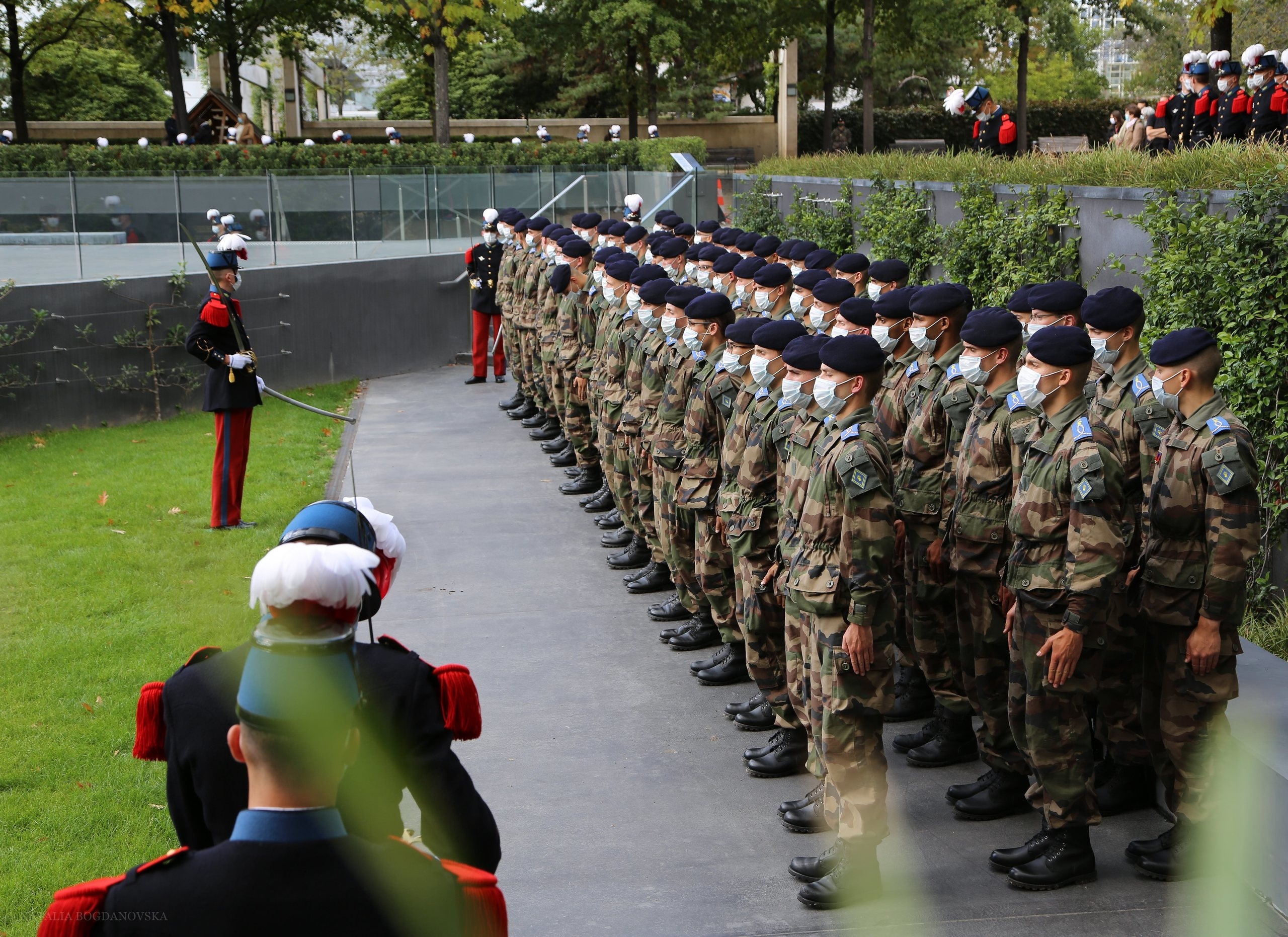 Saint-Cyr aux morts en opération extérieure. Natalia Bogdanovska. Films et photographie corporate en France
