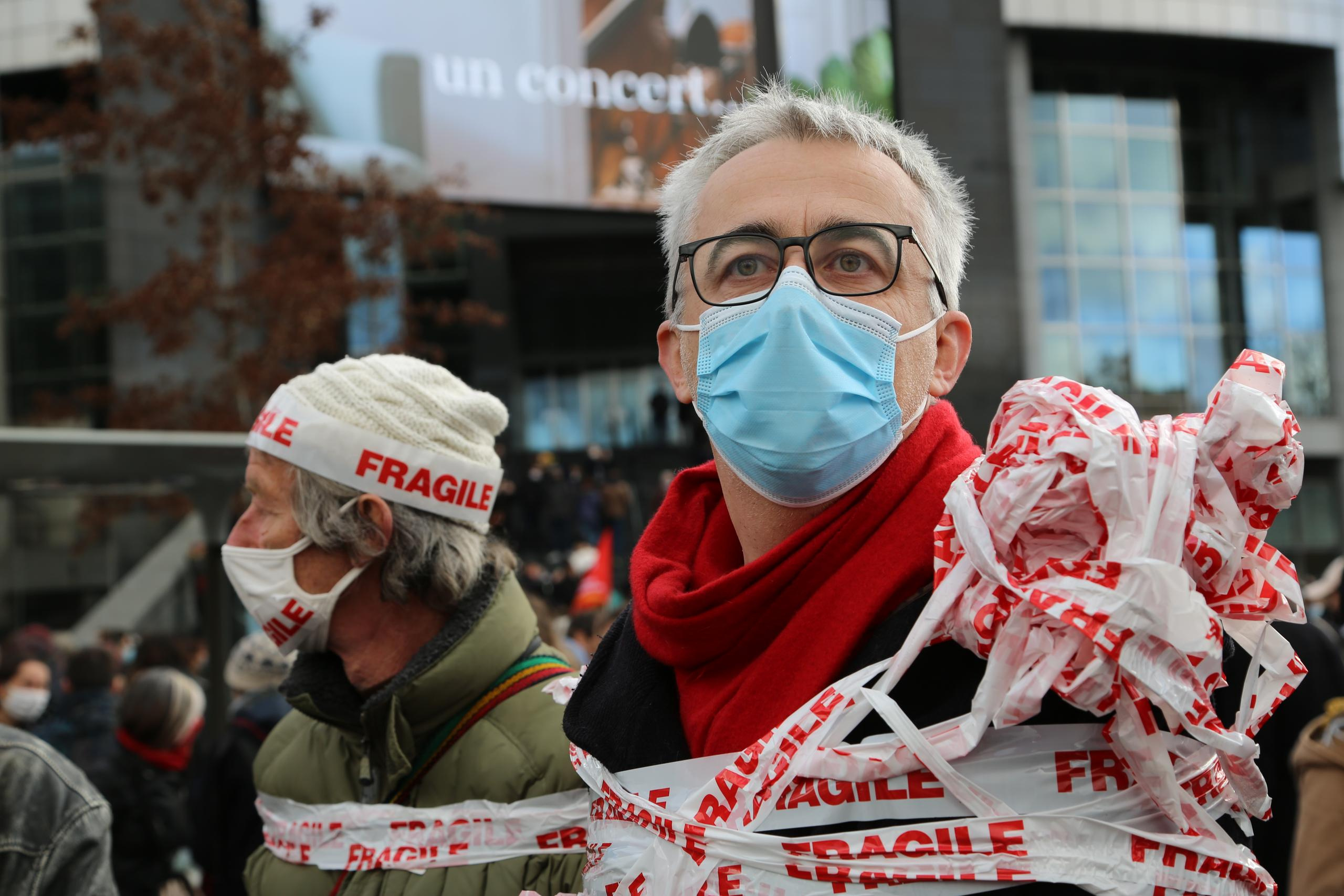 Manif 15 décembre. Natalia Bogdanovska. Films et photographie corporate en France