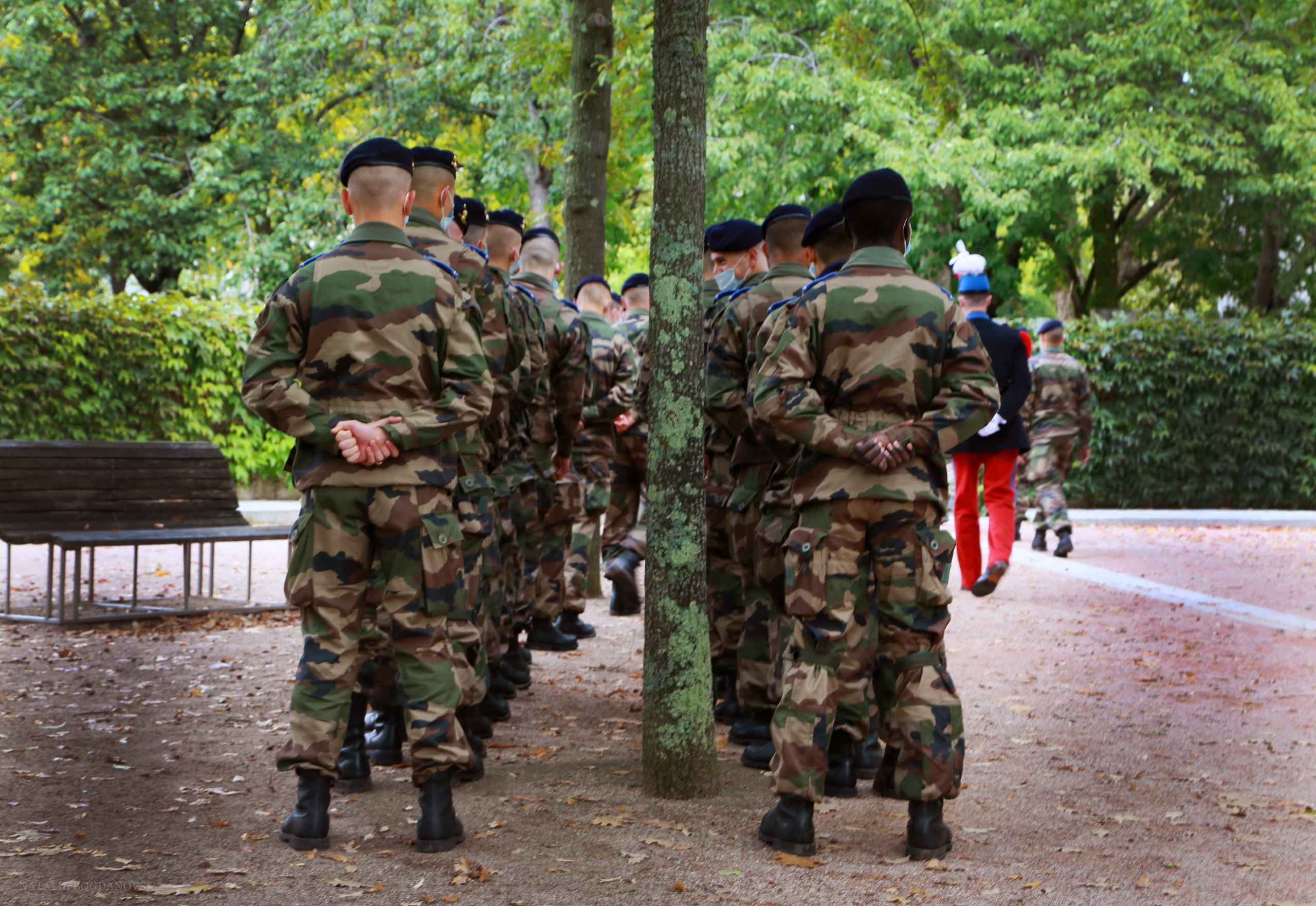 Saint-Cyr aux morts en opération extérieure. Natalia Bogdanovska. Films et photographie corporate en France