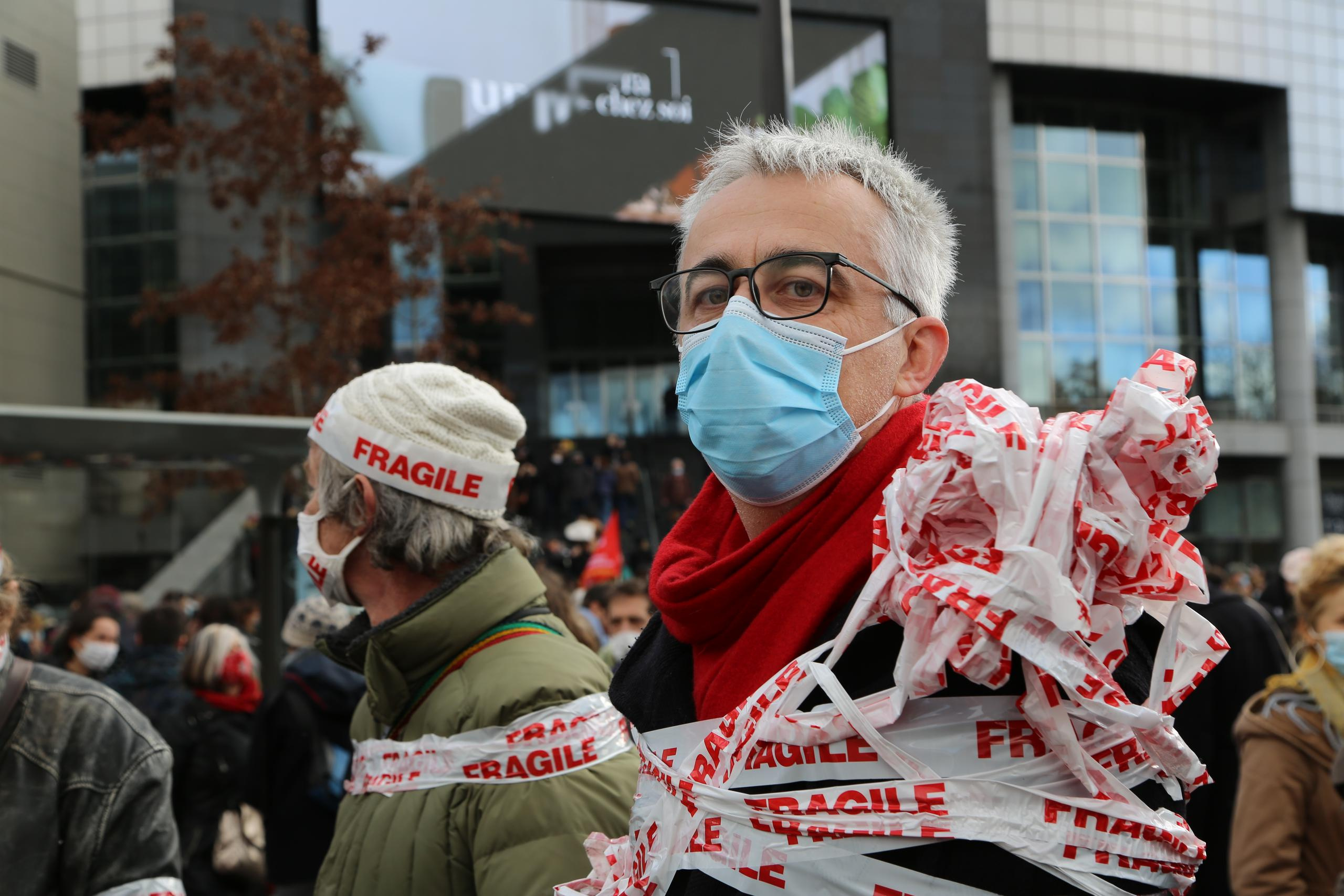 Manif 15 décembre. Natalia Bogdanovska. Films et photographie corporate en France