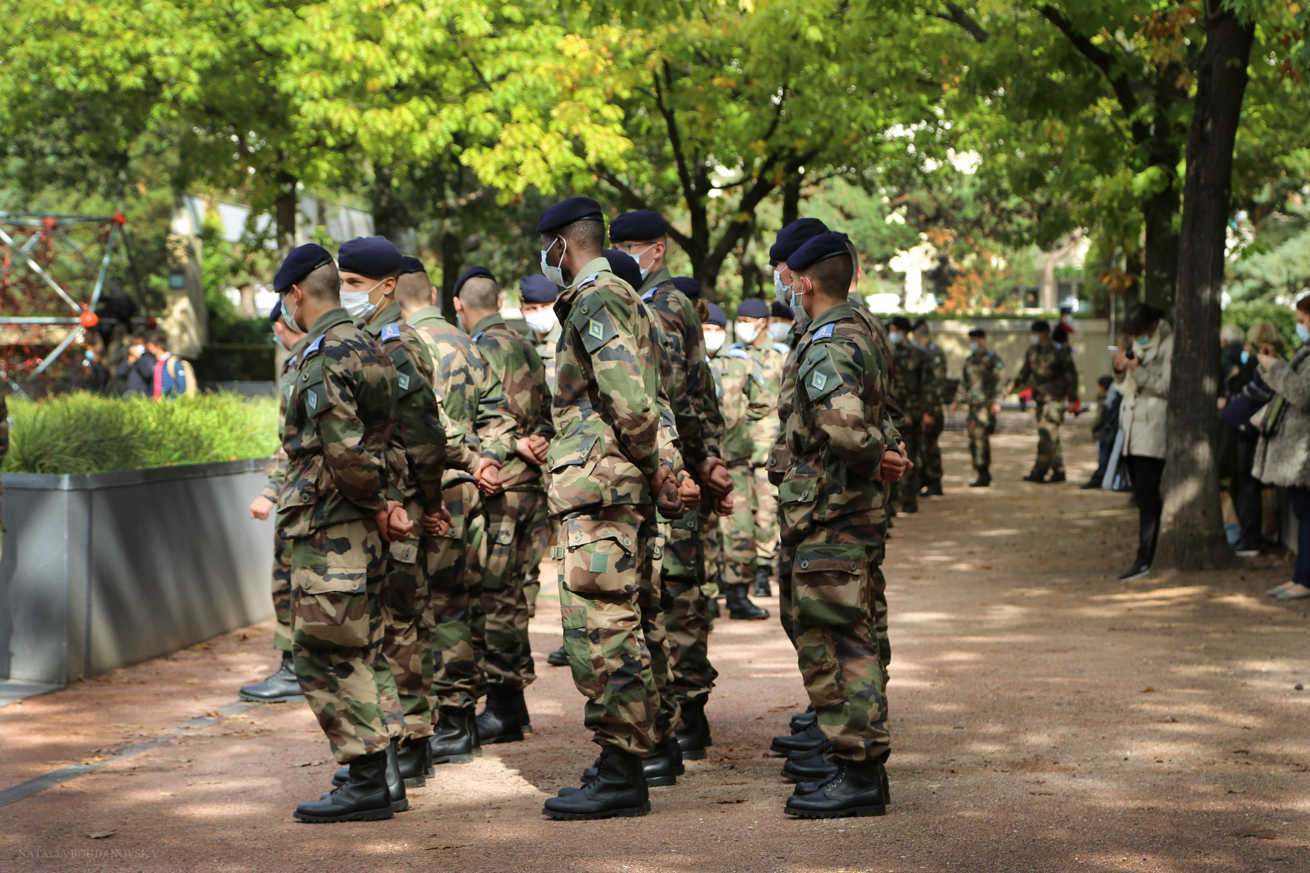 Saint-Cyr aux morts en opération extérieure. Natalia Bogdanovska. Films et photographie corporate en France