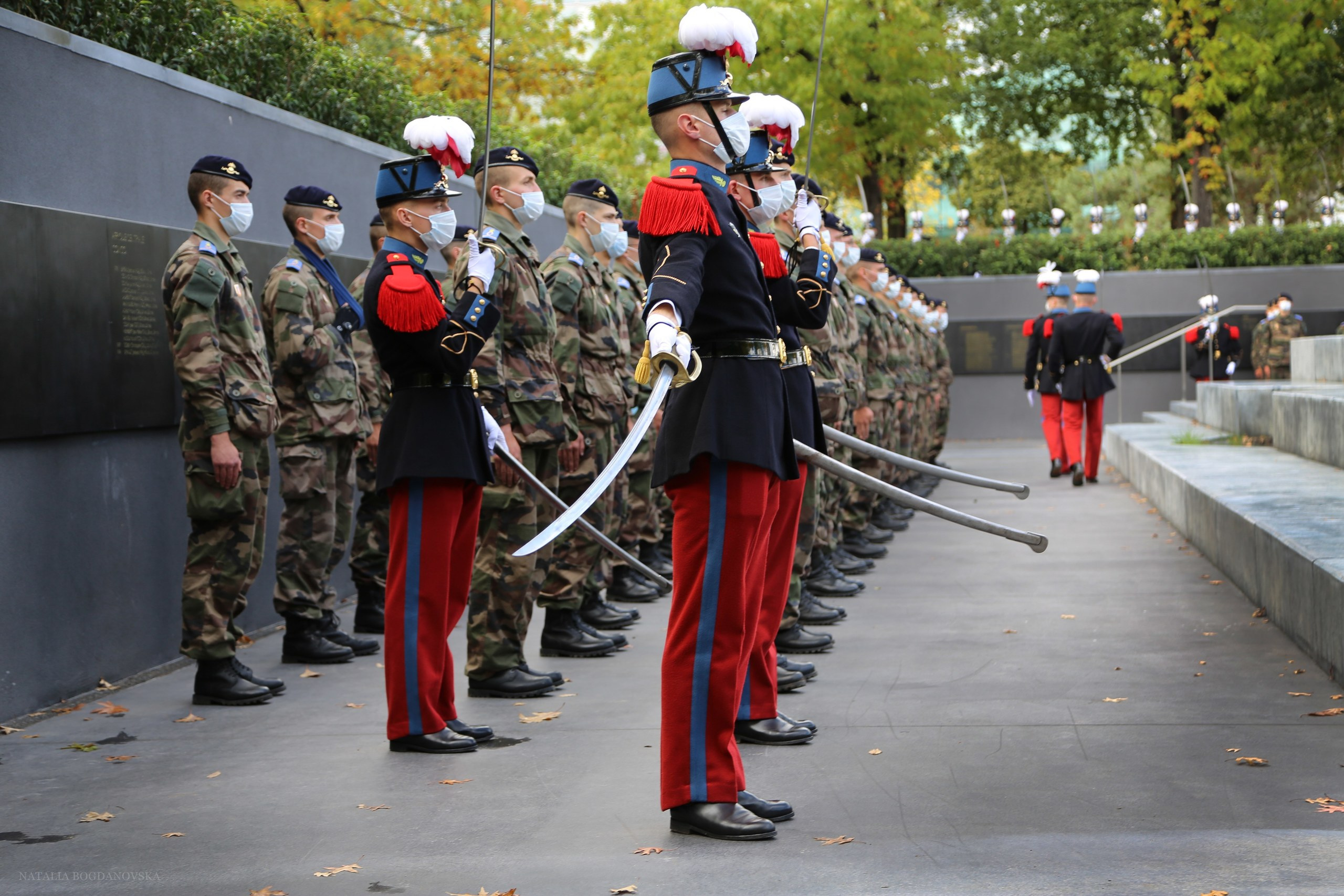 Saint-Cyr aux morts en opération extérieure. Natalia Bogdanovska. Films et photographie corporate en France