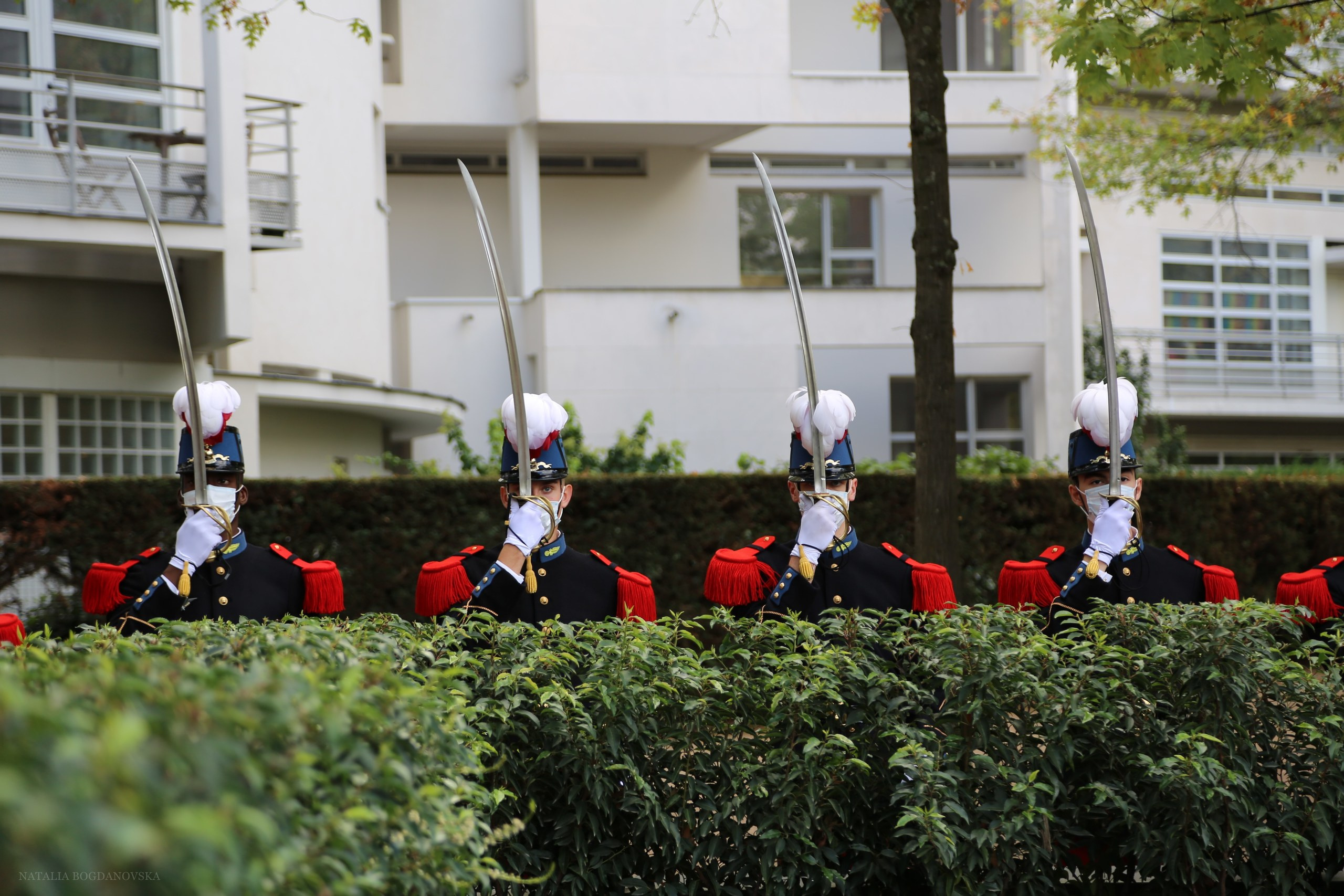 Saint-Cyr aux morts en opération extérieure. Natalia Bogdanovska. Films et photographie corporate en France