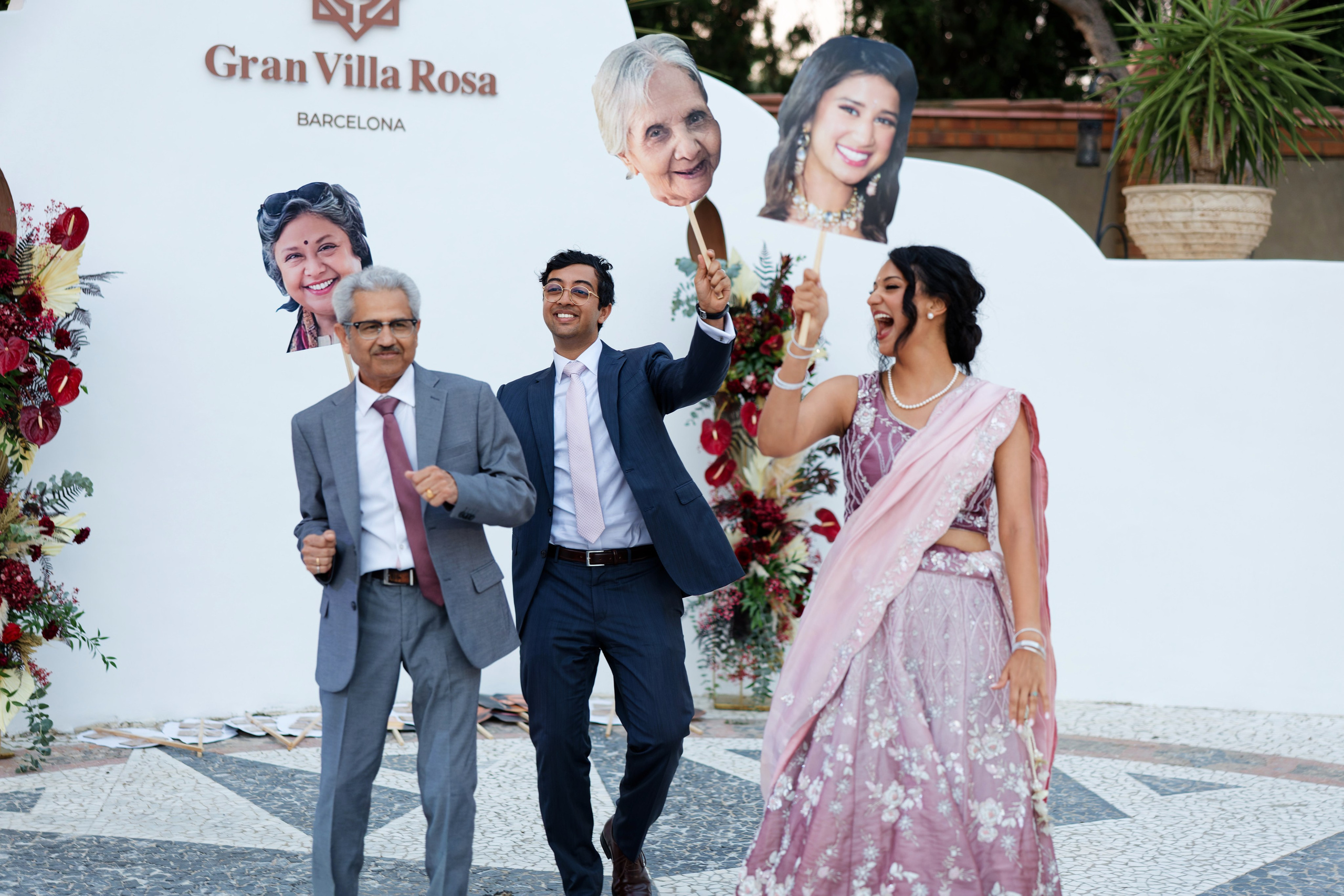 Indian wedding at Gran Villa Rosa, Barcelona, Spain Preview