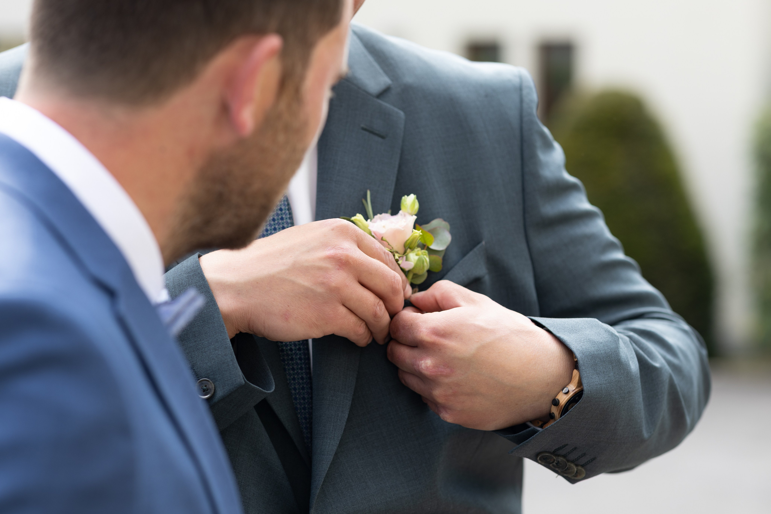 Kirchliche Trauung in Oerlinghausen. Hochzeitfotograf in Bielefeld