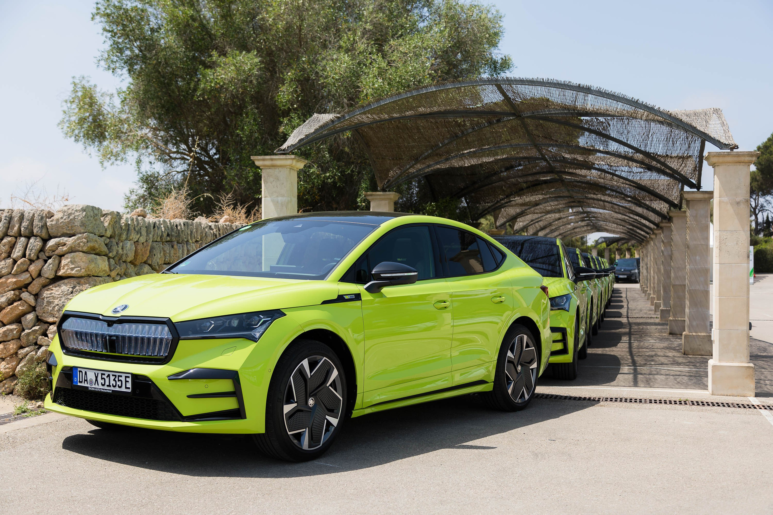 Skoda car presentation manufacturer in Mallorca. Mallorca Wedding, Corporate & Social Photographer