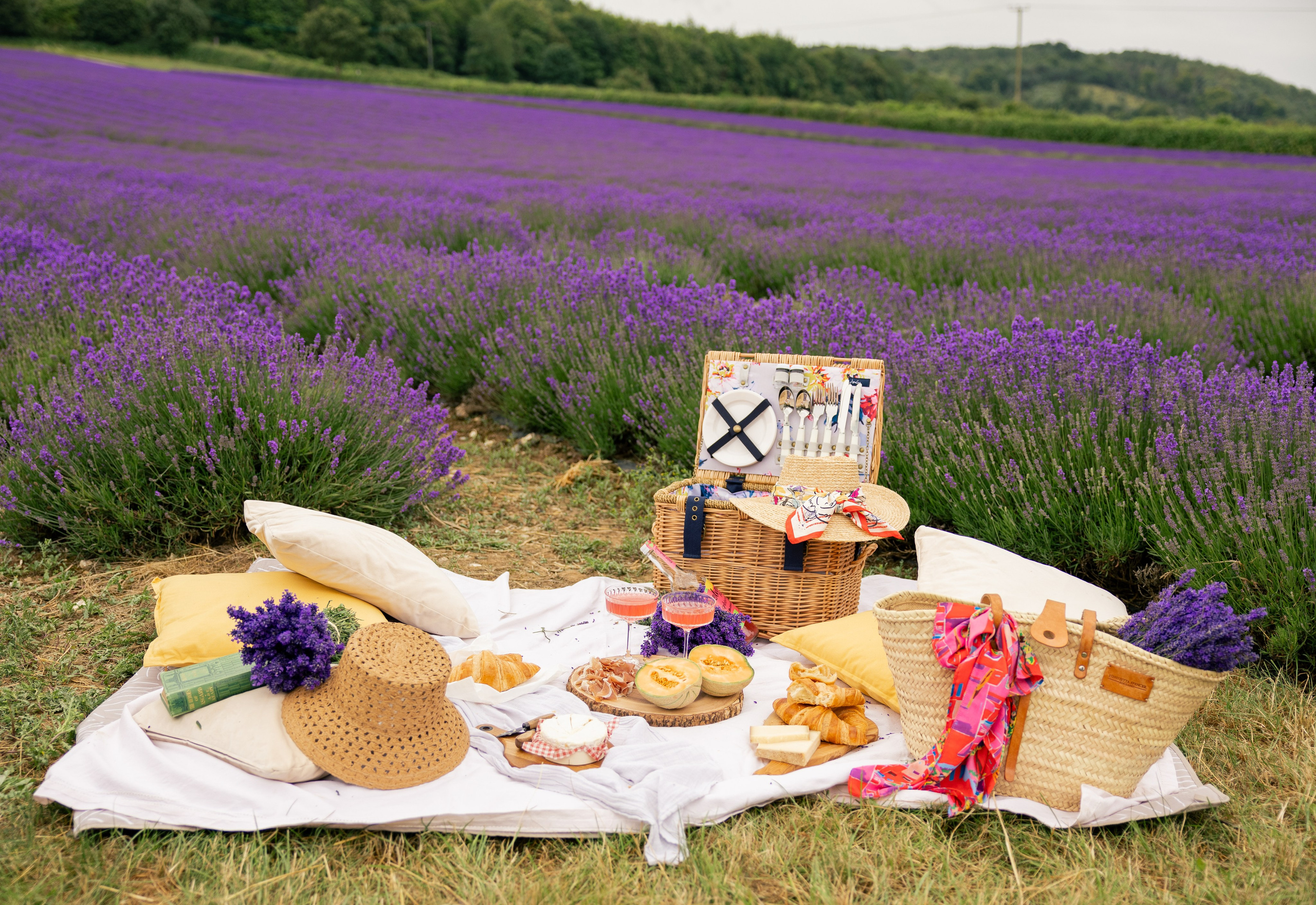 Lavender Picnics. PHOTOGRAPHER IN LONDON