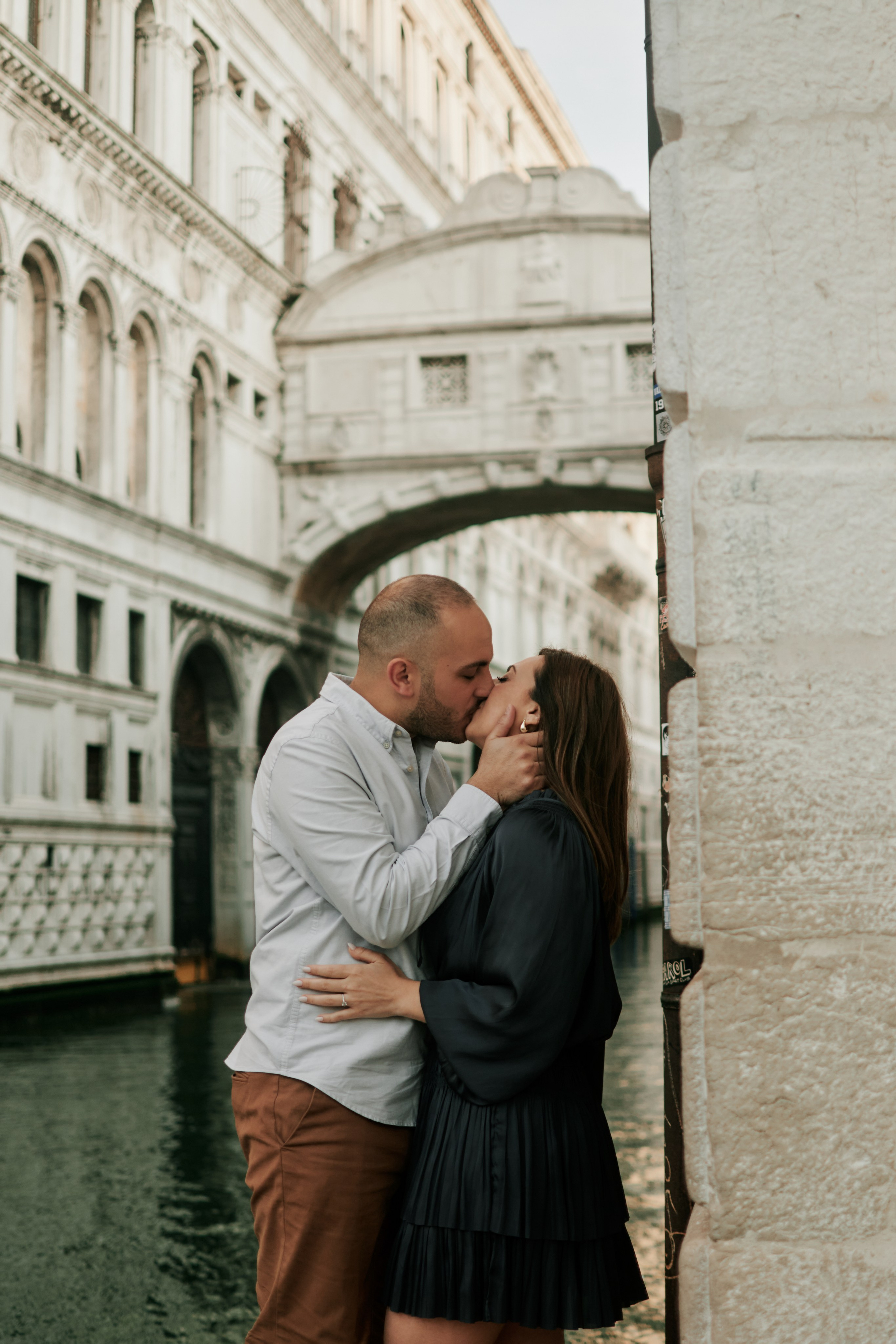 Morning engagement photoshoot in Venice. Фотограф в Венеции, Италия. Зотова Яна