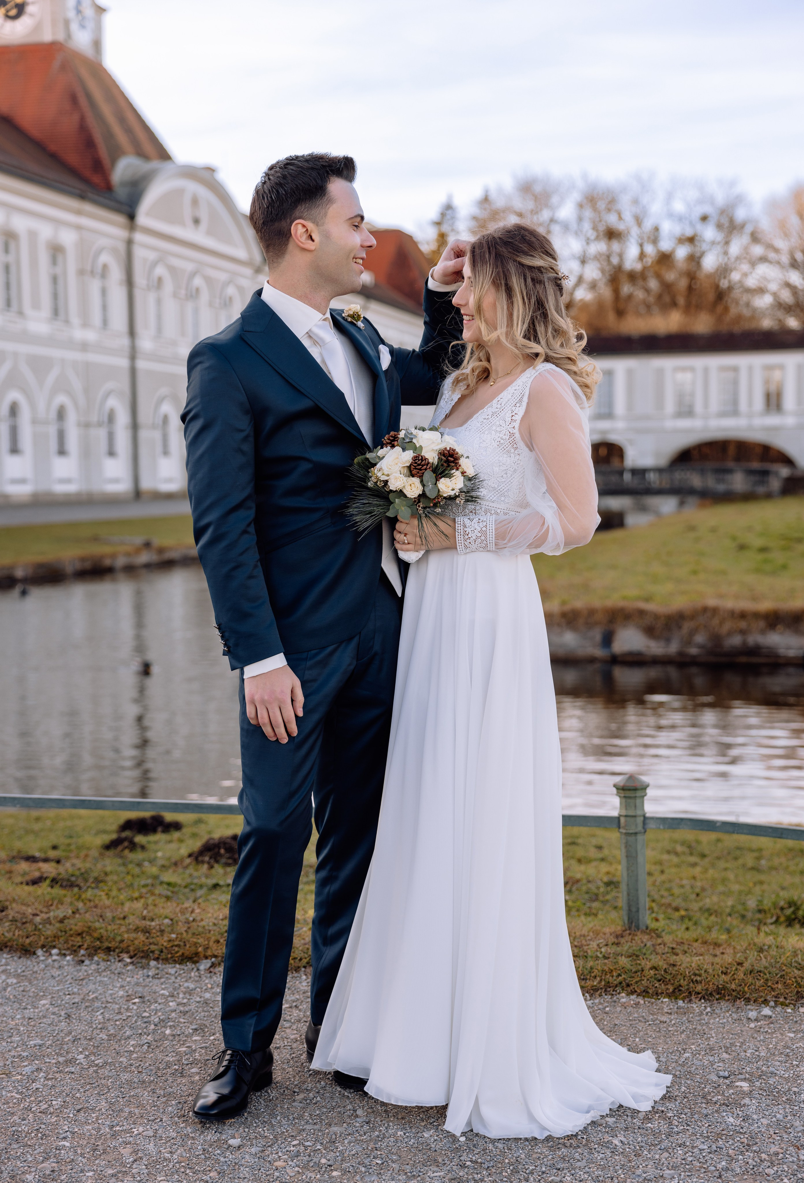 Standesamt in Feldkirchen und Schloss Nymphenburg. Hochzeitsfotograf München Taufe Familienfotograf Tanja Mauke