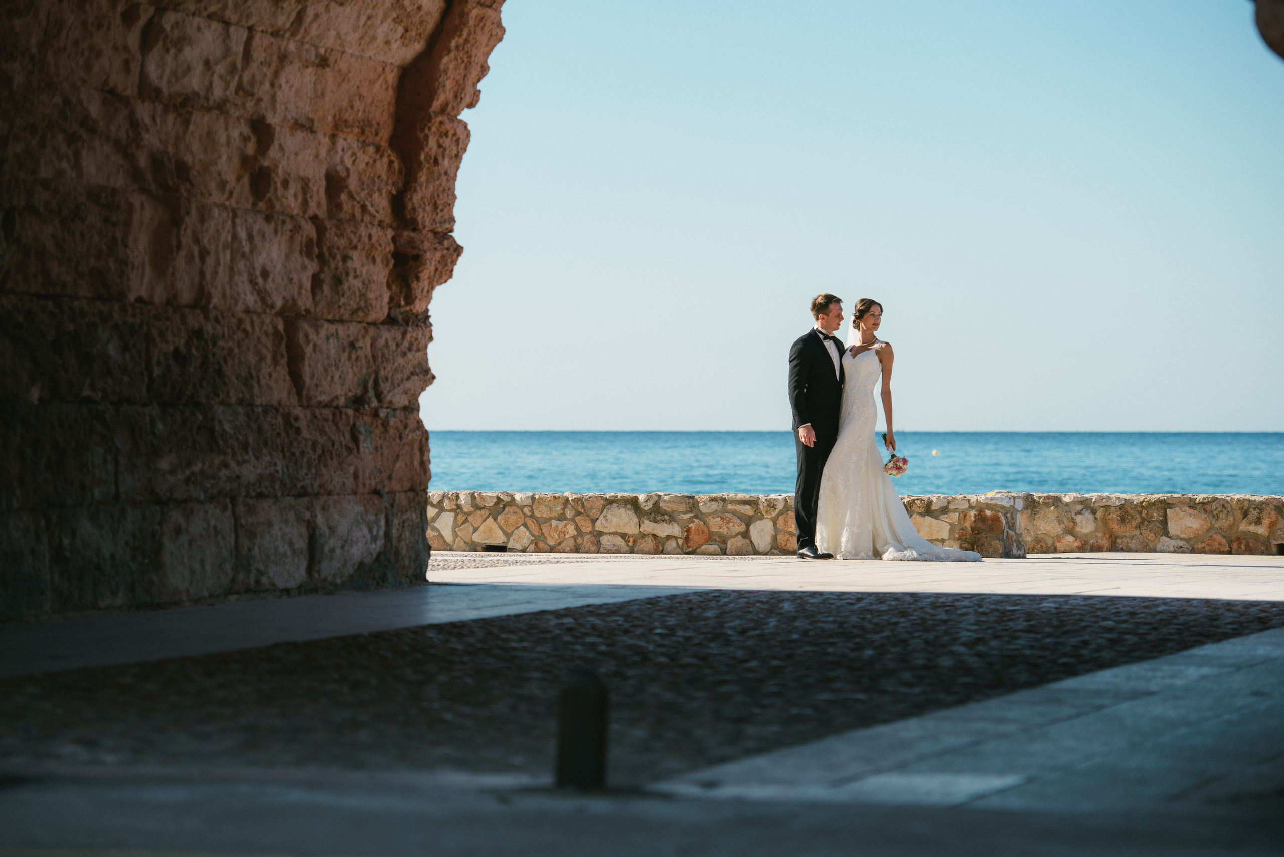 Oleg y Oxana, sesión de boda en Altafulla. Fotógrafo profesional Bilbao