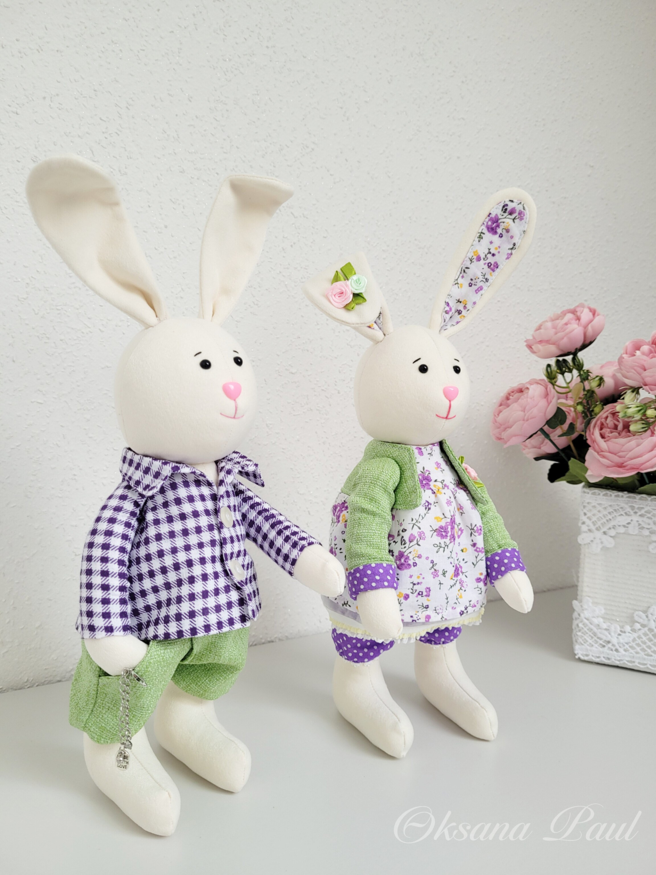 Текстильные игрушки / Stofffiguren ➤. Oksana Paul-Gardinen-Design Oksana Paul ✧ Art of Gardinen & Textile Design ✧ Polymer Clay Art & Handmade Creatures