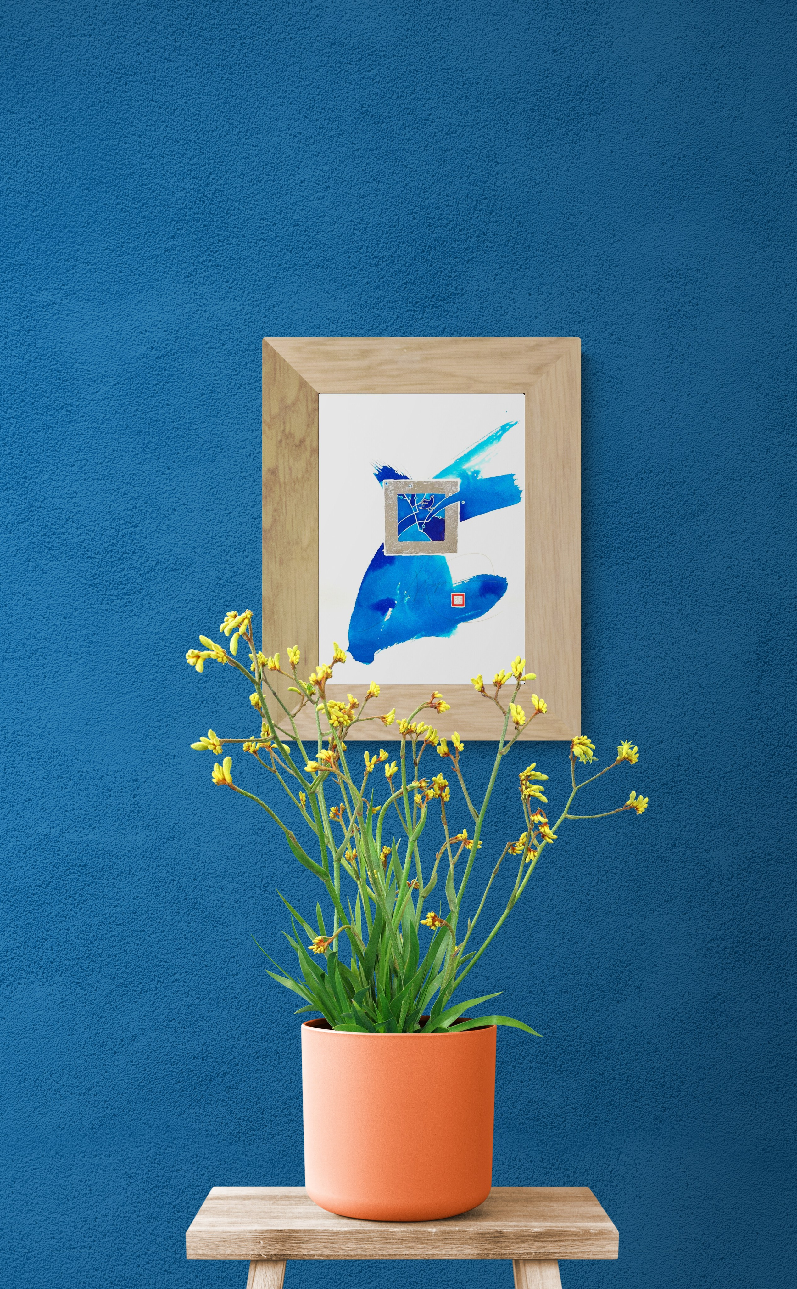 Blue Ink Silver. Nadia Kuprina. Artist