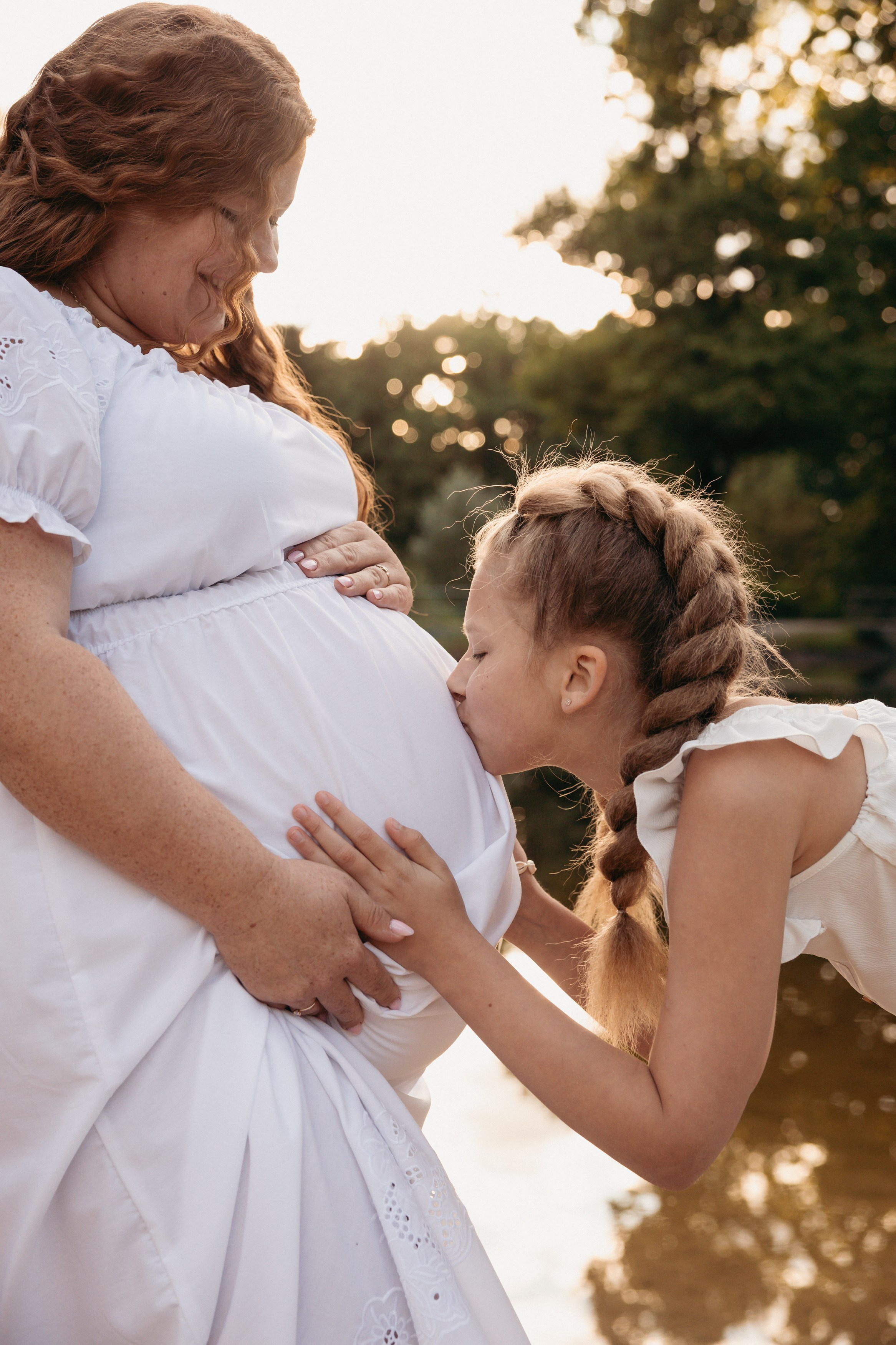 Těhotenské focení. Lifestyle a rodinná fotografka v Pisku Oxana Telupilova